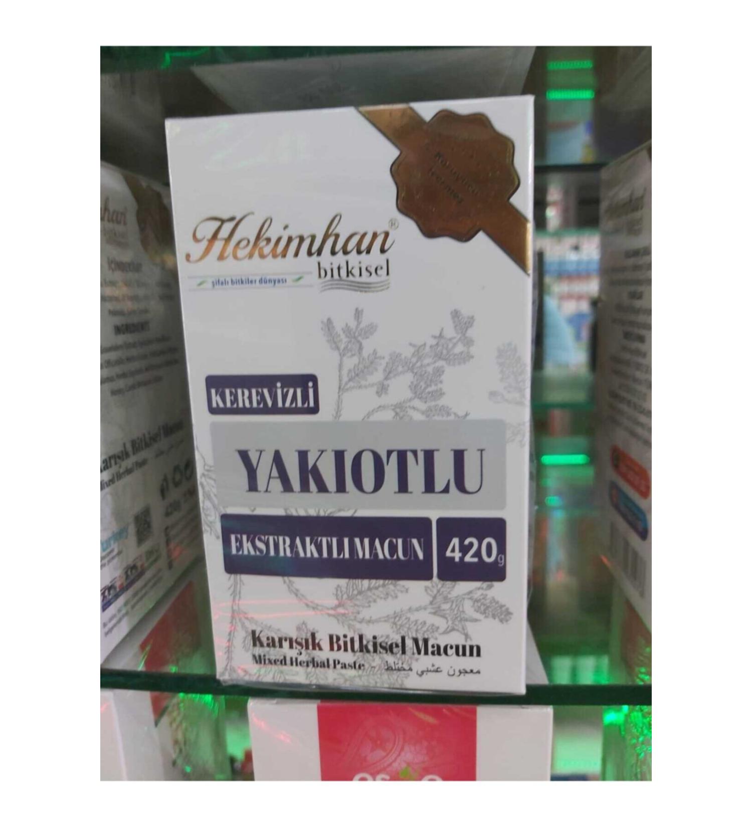 hekimhan herbal paste with celery and fuel herb extract 420 gr