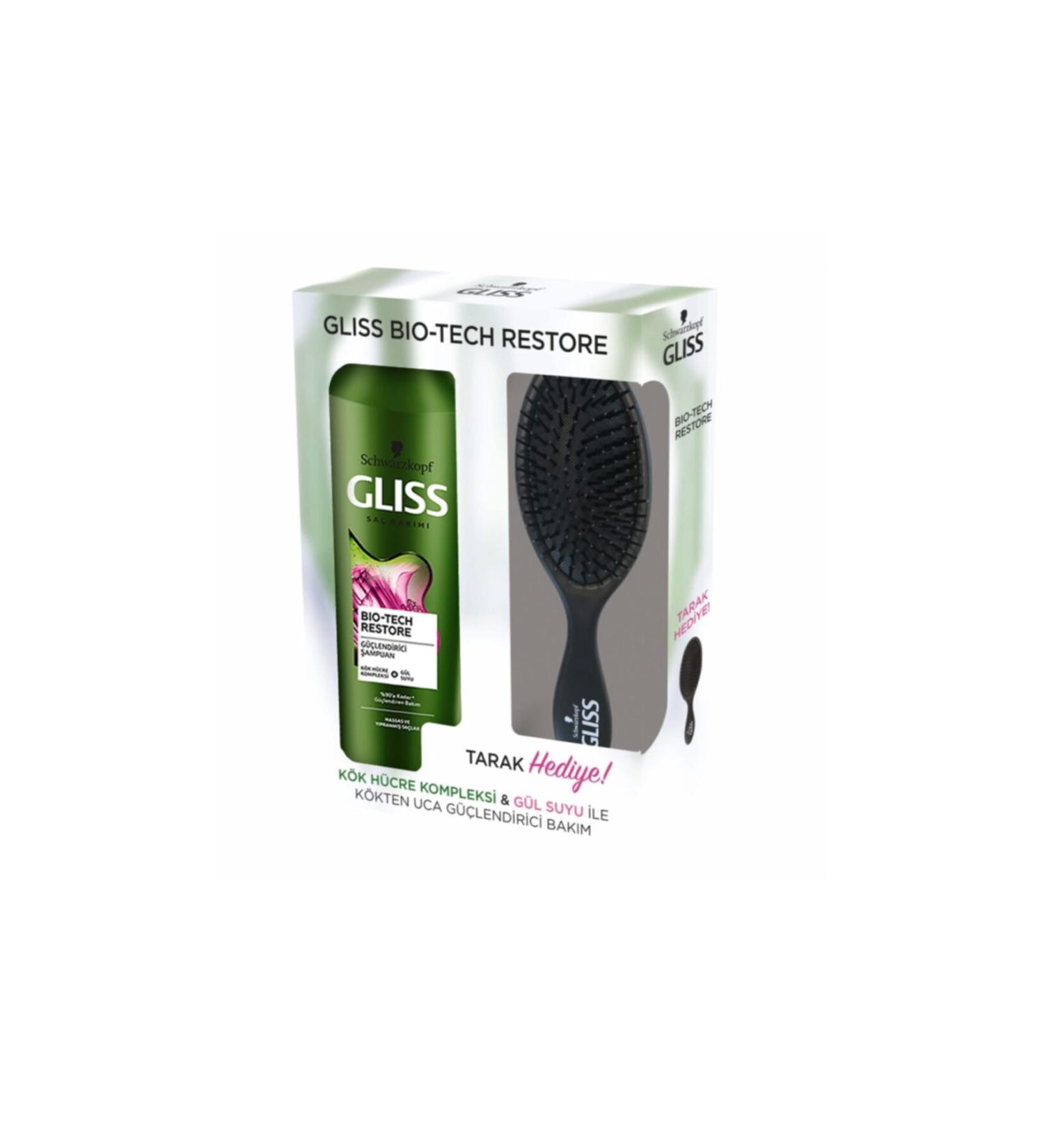 Gliss Deva Bio-tech Strengthening and Repairing Shampoo**500 ml + Comb