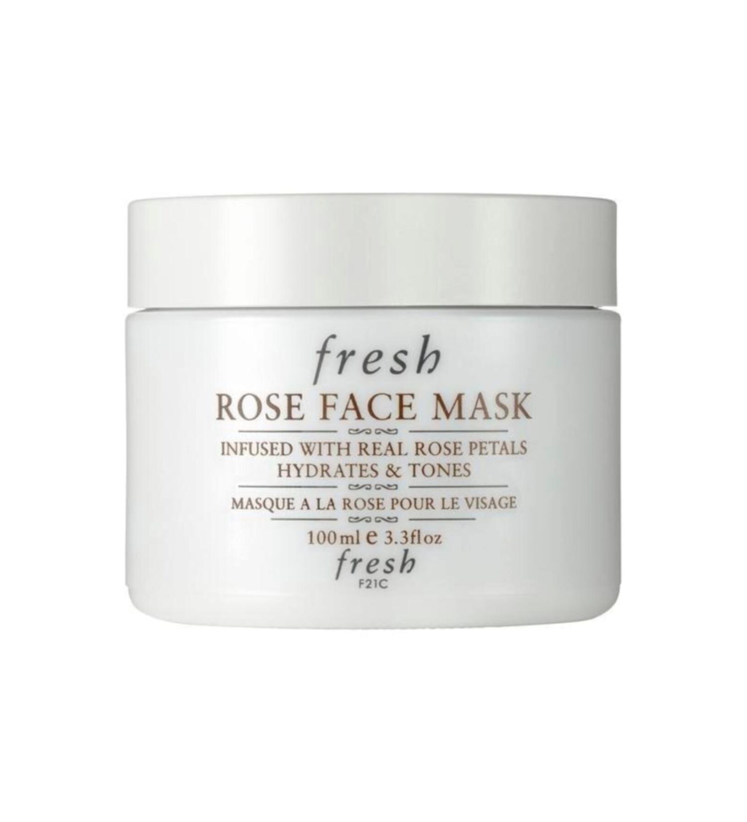 Fresh Rose Face Mask - Moisturizing Mask with Rose Essence 100 Ml - Buy Online on GoSupps.com