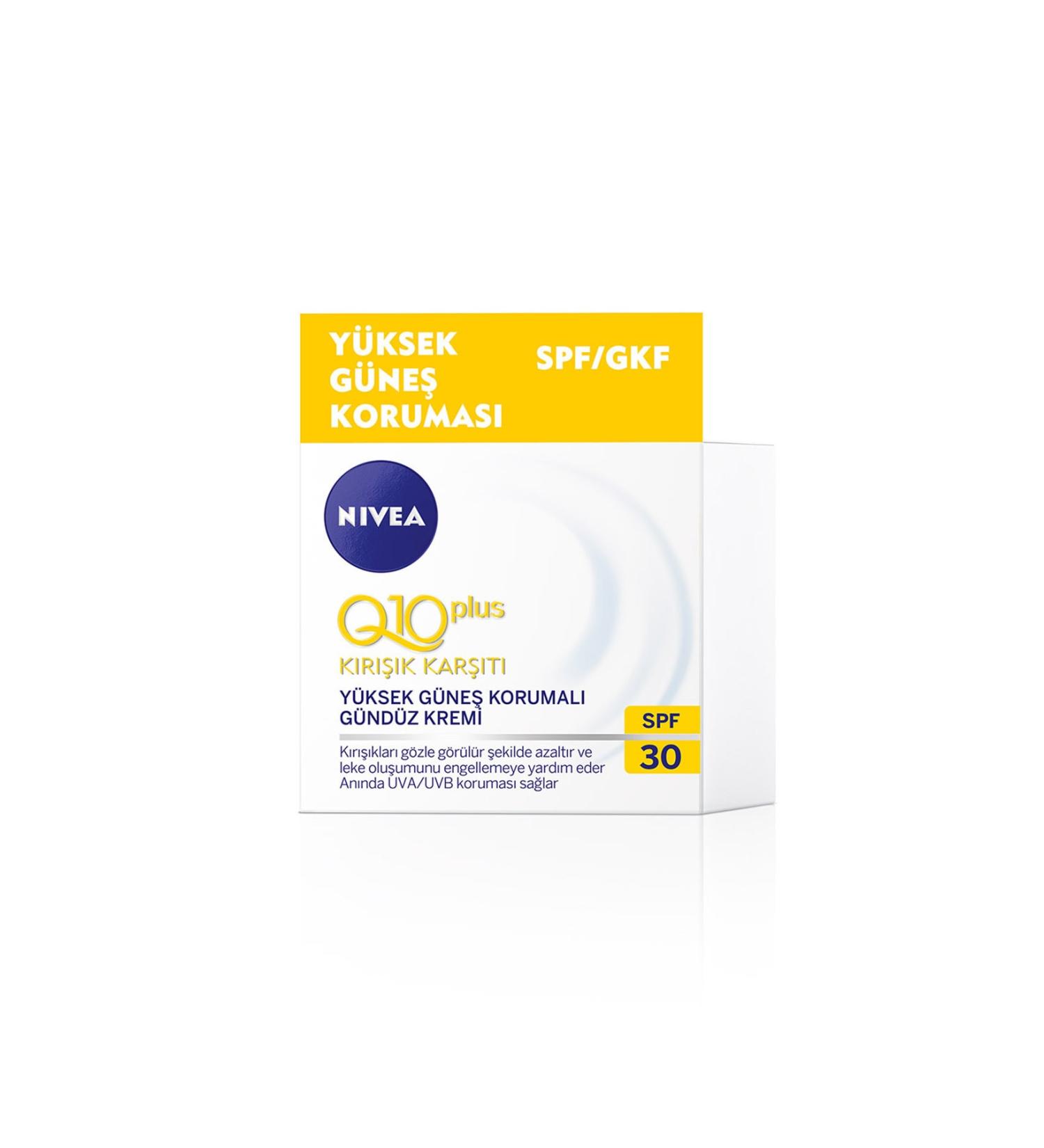 NIVEA Q10 Plus Anti-Wrinkle High Protection Day Cream Spf 30 50 Ml