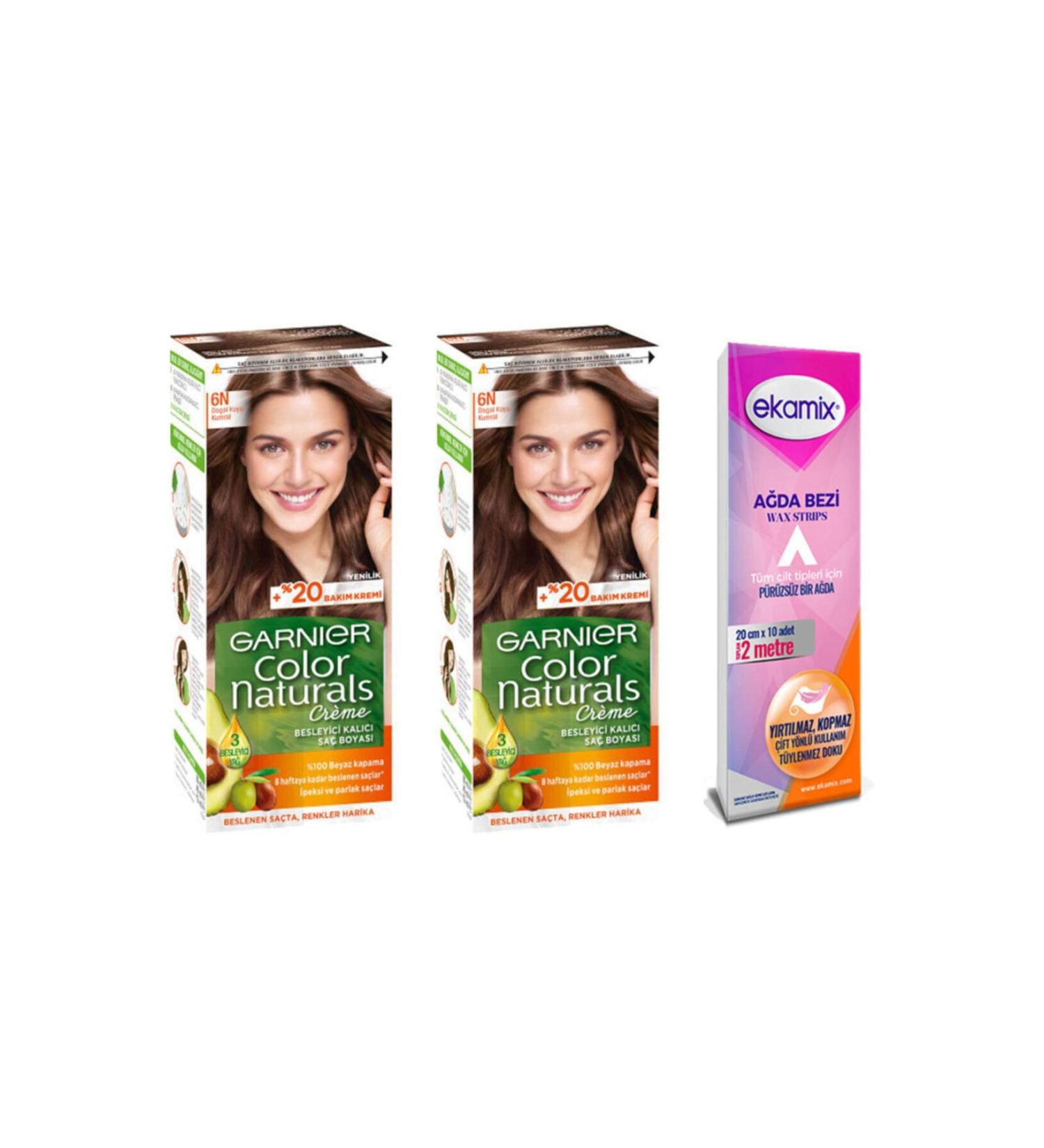 Garnier Natural Dark Blonde Color Naturals Set Paint 6n 2 Pieces - Buy Online on GoSupps.com