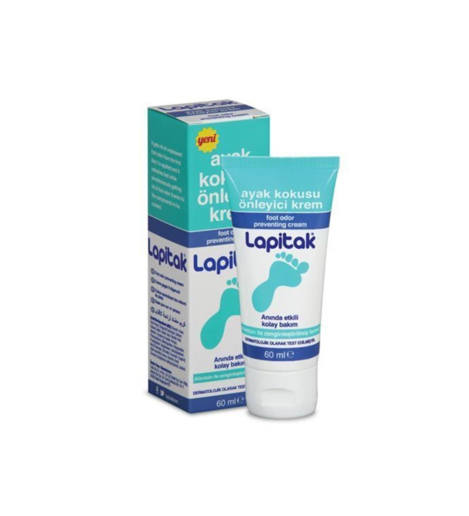 Lapitak Foot Odor Prevention Cream 60 Ml 8691091035105