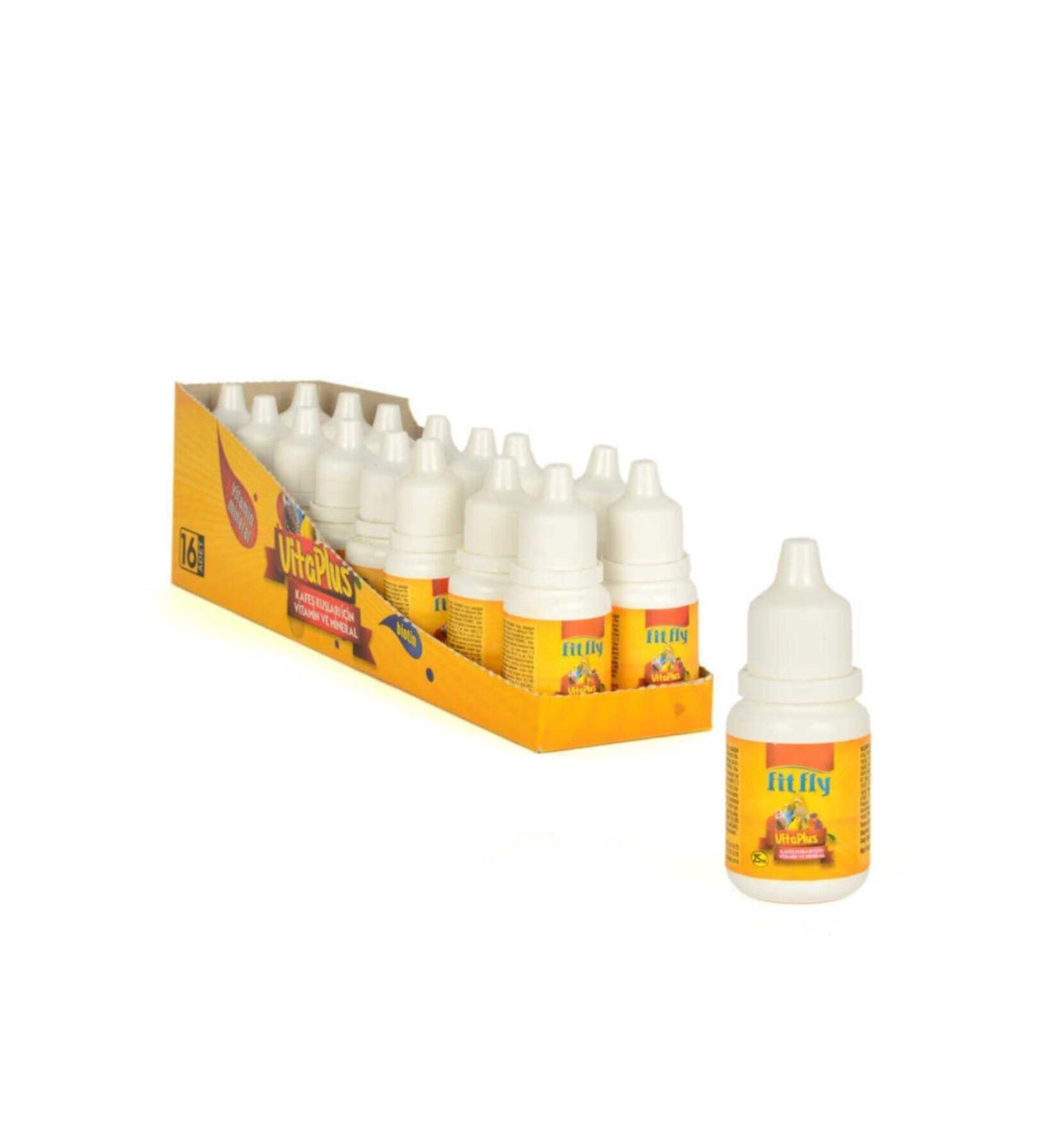Fit Fly Vita Plus Bird Vitamin 25 Ml 12 Pack - Buy Online on GoSupps.com