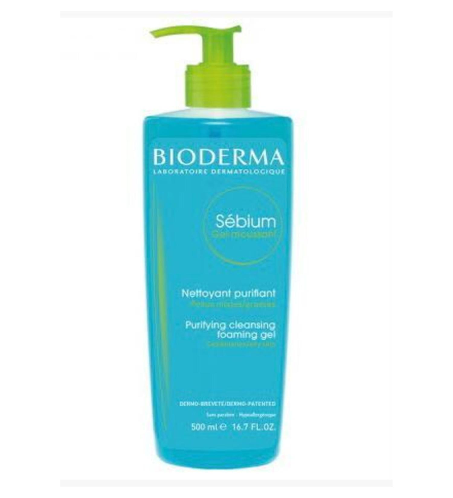 Bioderma Sebium Foaming Gel Cleansing Gel 500ml