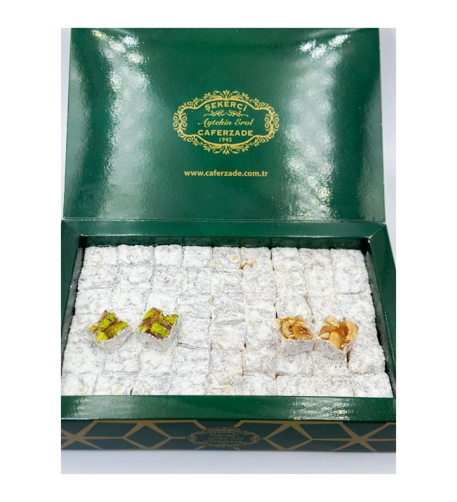 ekerci Caferzade Advantageous Box Double Roasted Extra Hazelnut 250 Gr & Double Roasted Extra Pistachio 250 Gr