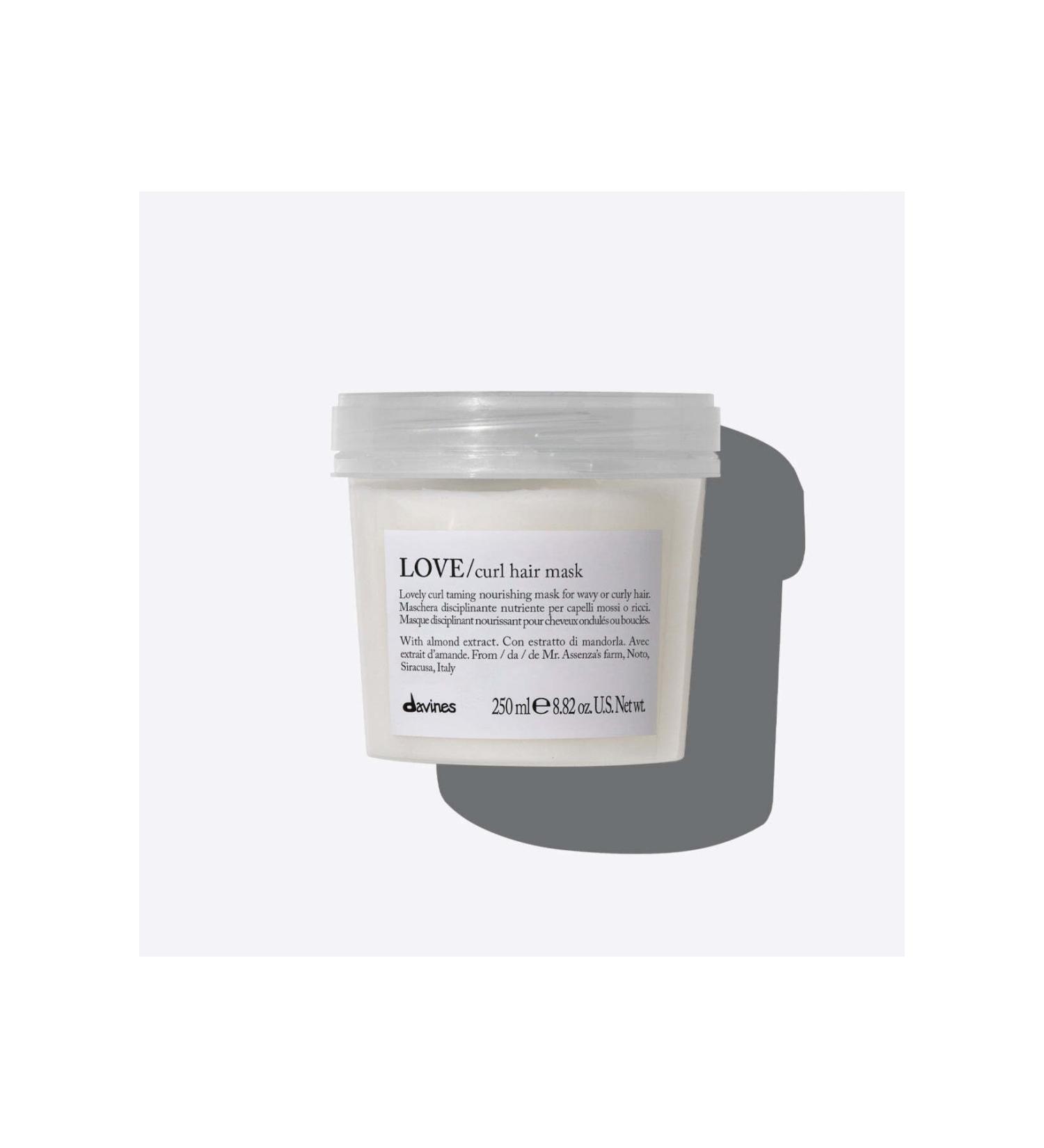Davines Love Curl Hair Mask Curl-Clarifying Moisturizing Hair Mask 250ml 75611 8004608276739