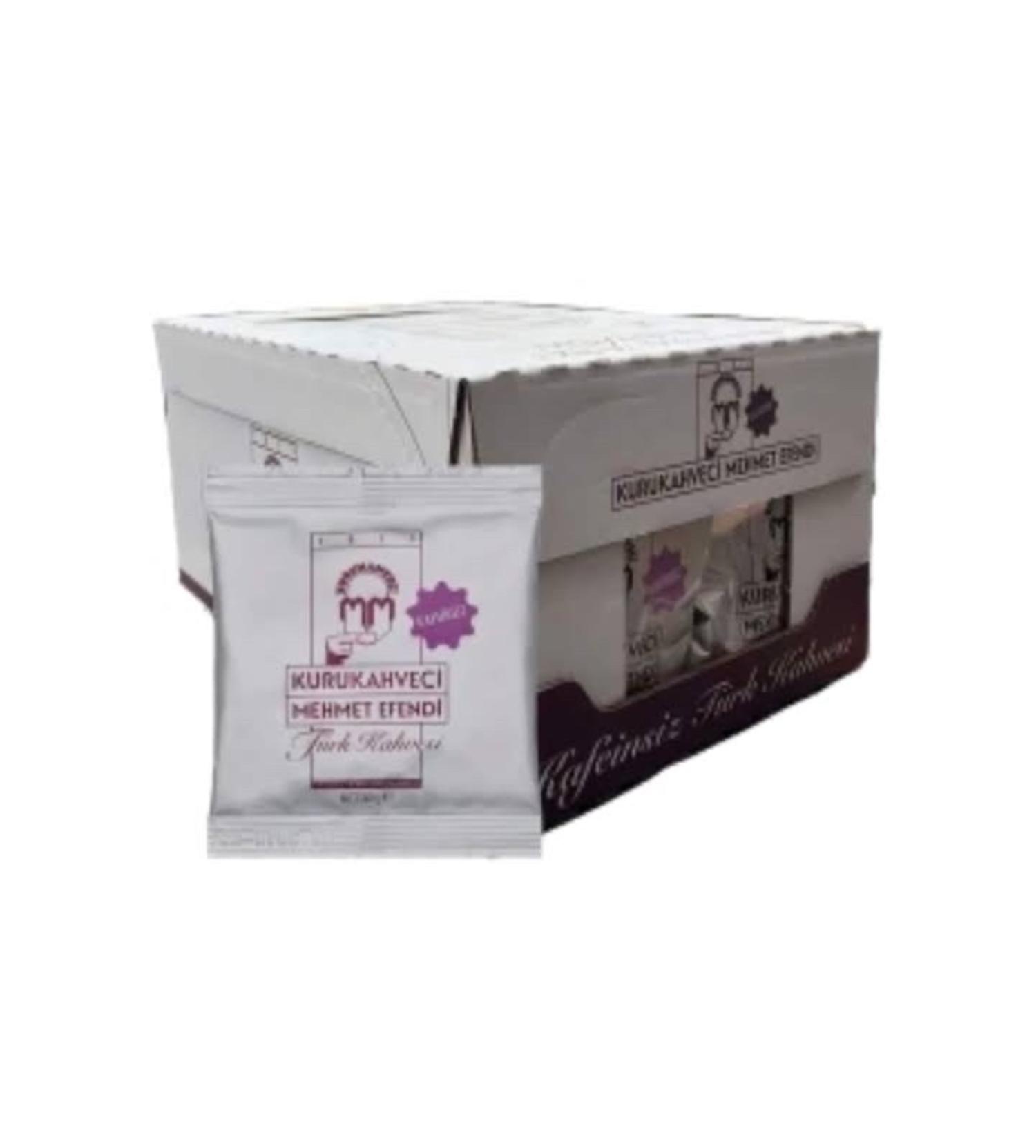 Mehmet Efendi Decaffeinated Turkish Coffee 50 Gr - 40 Pieces