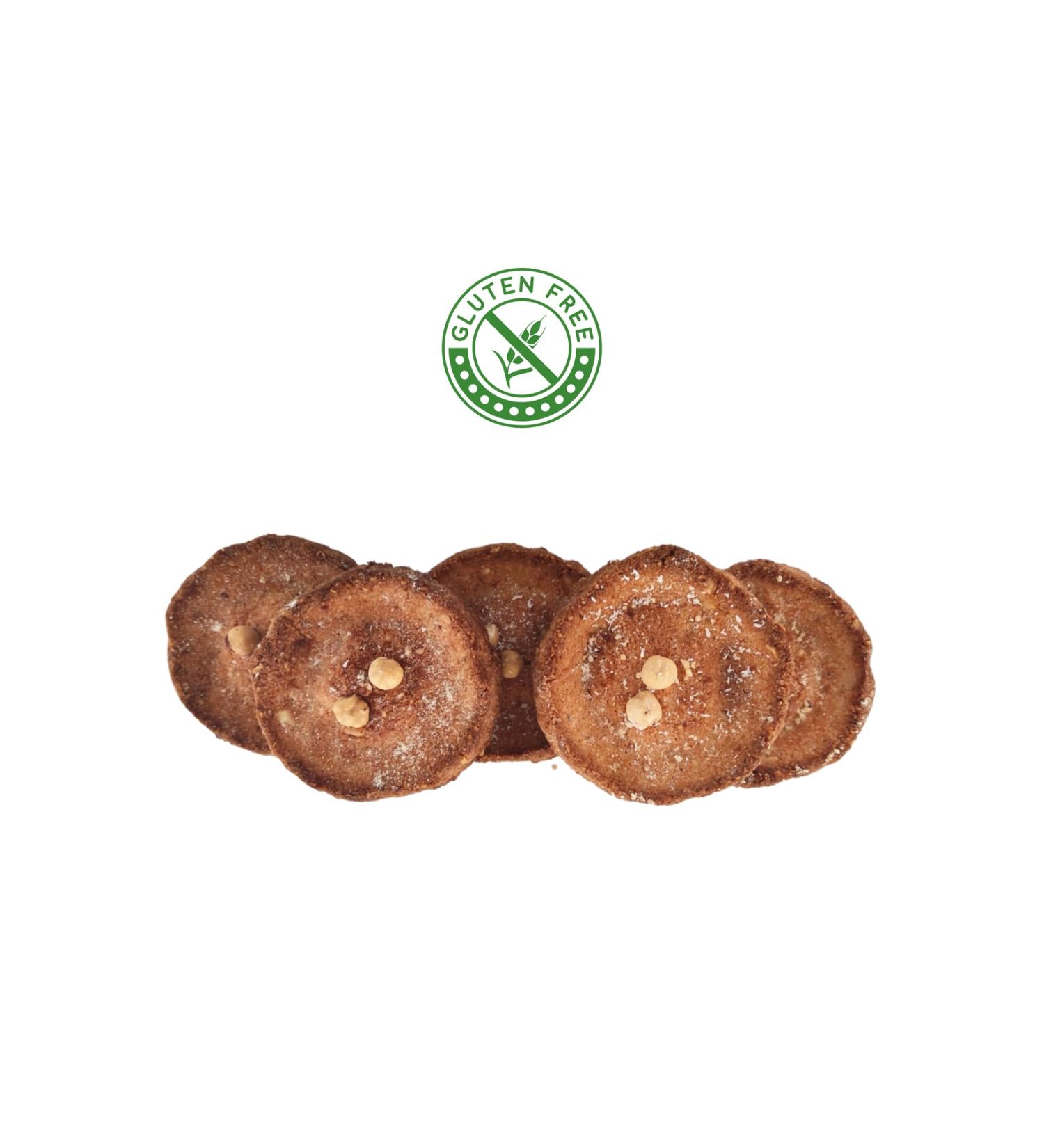 DR.DIYET PASTRIES Sugar-Free Gluten-Free Hazelnut and Coconut Cookies 3 Pieces