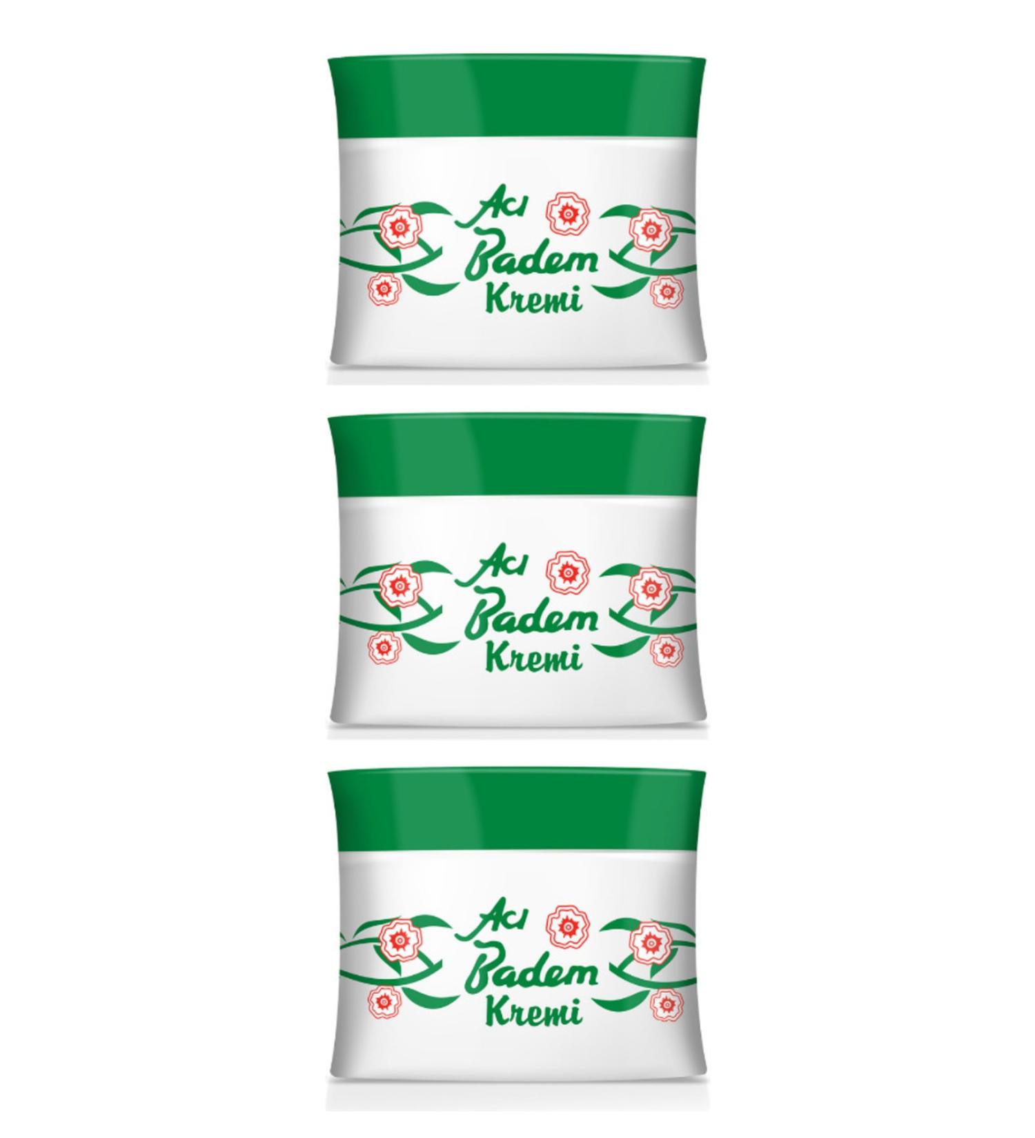 Bebak Bitter Almond Cream Jar 70 ml 3 Pieces - Buy Online on GoSupps.com