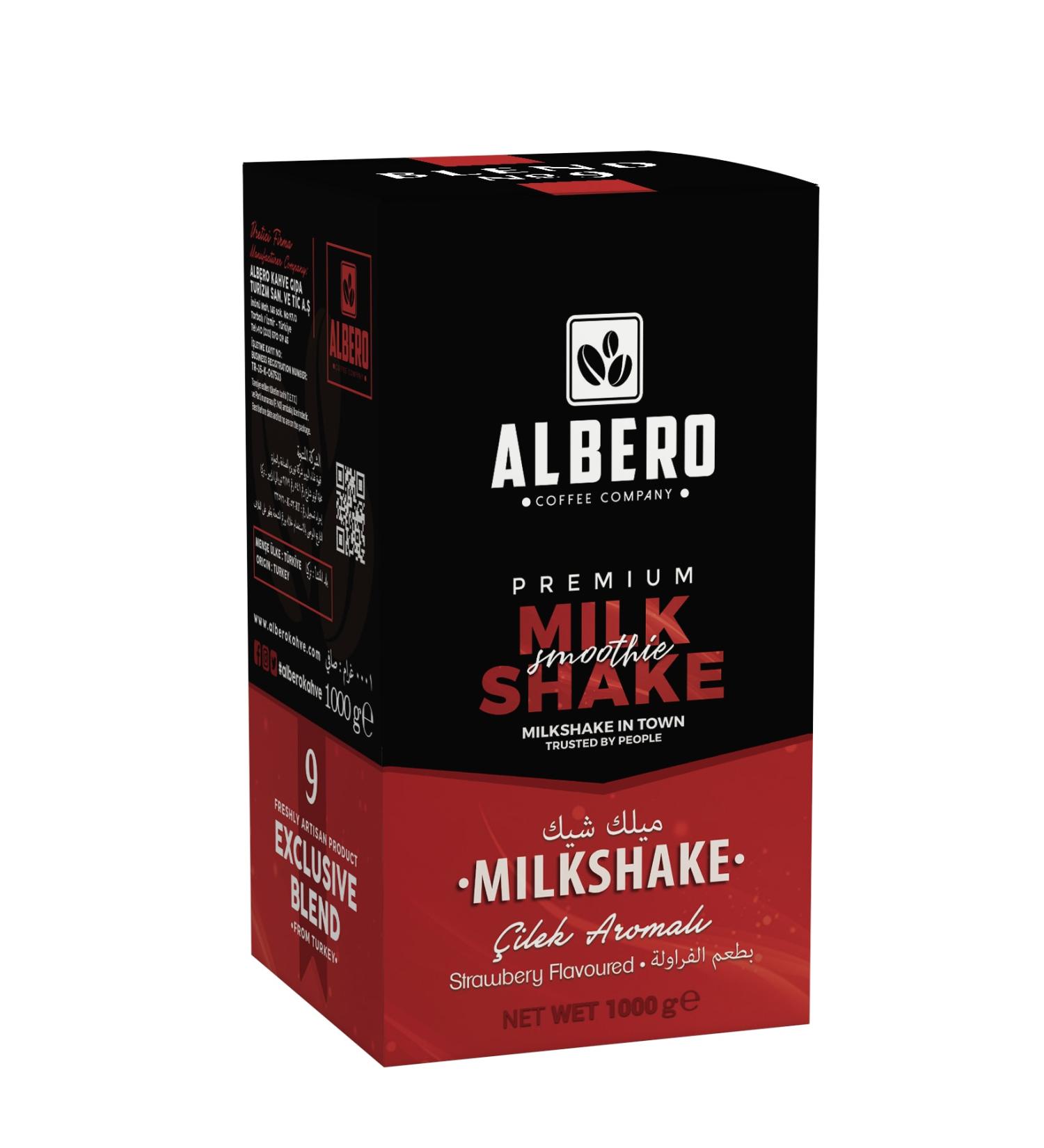 ALBERO Milkshake Strawberry 1 kg.