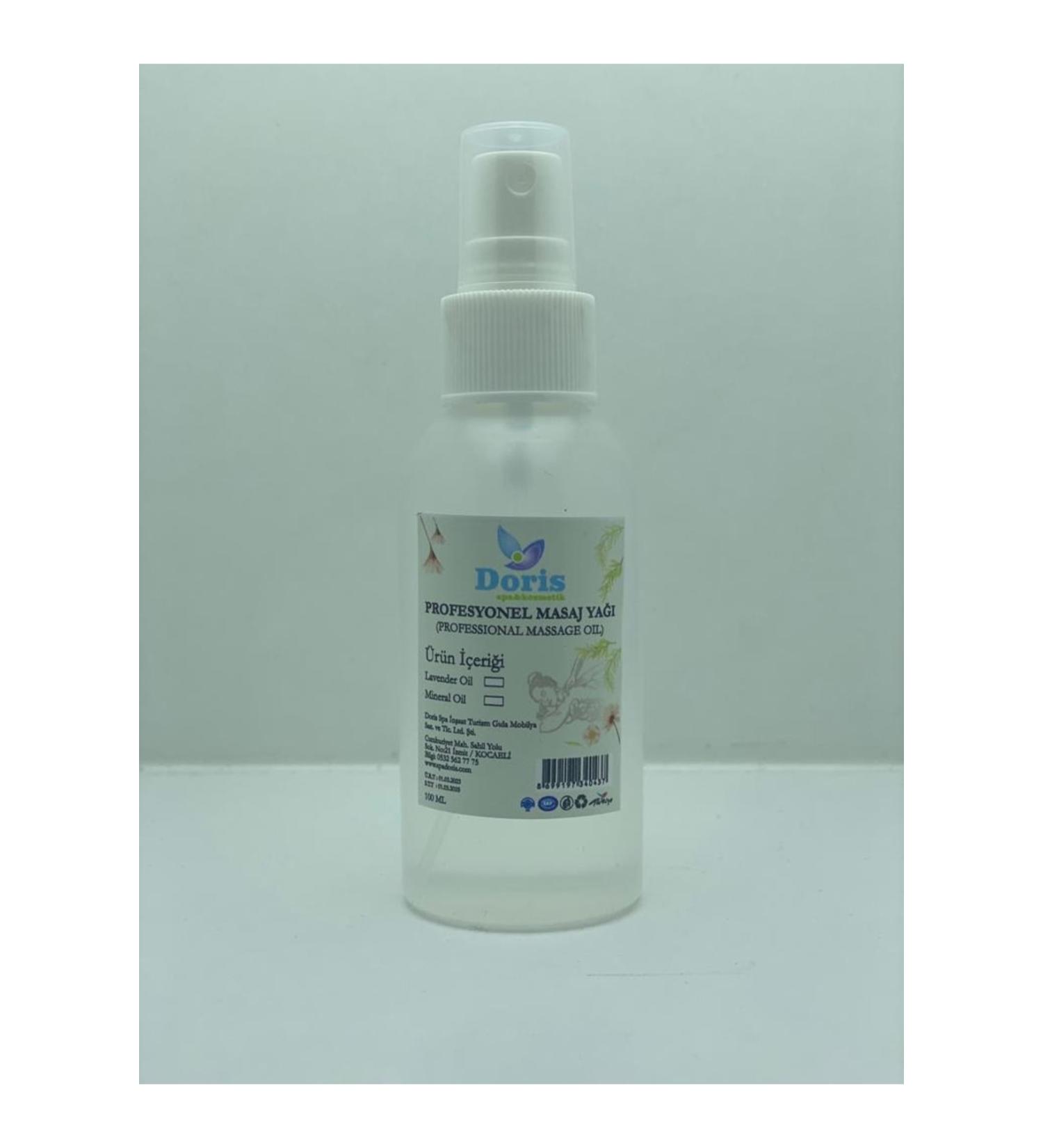 Doris Spa Massage Oil Lavender 100 ml (Lightly Scented)