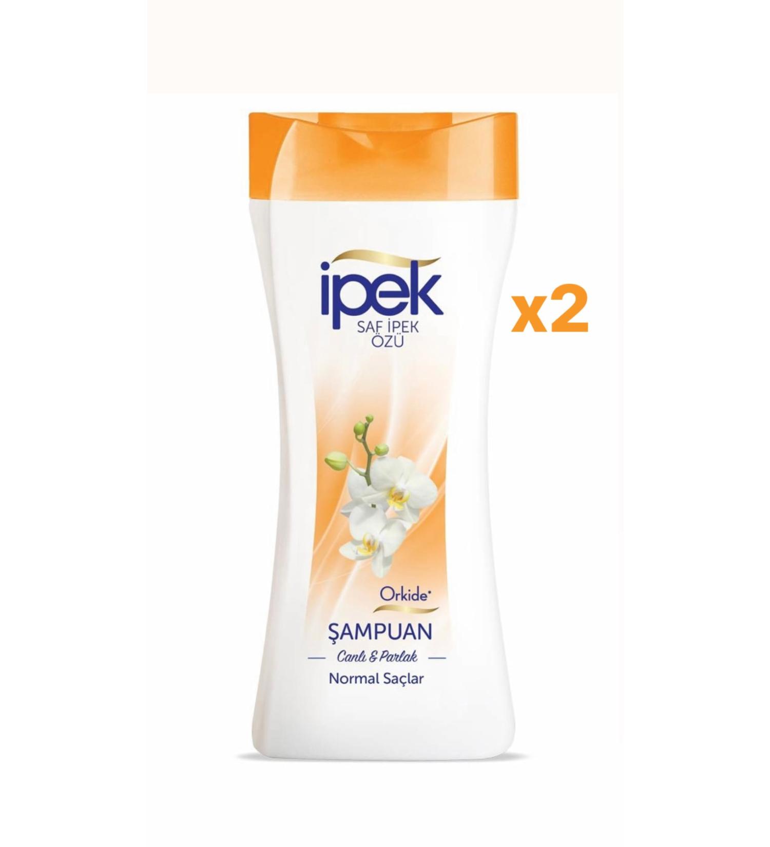 Silk Shampoo Lively and Shiny Hair 450 Ml X 2