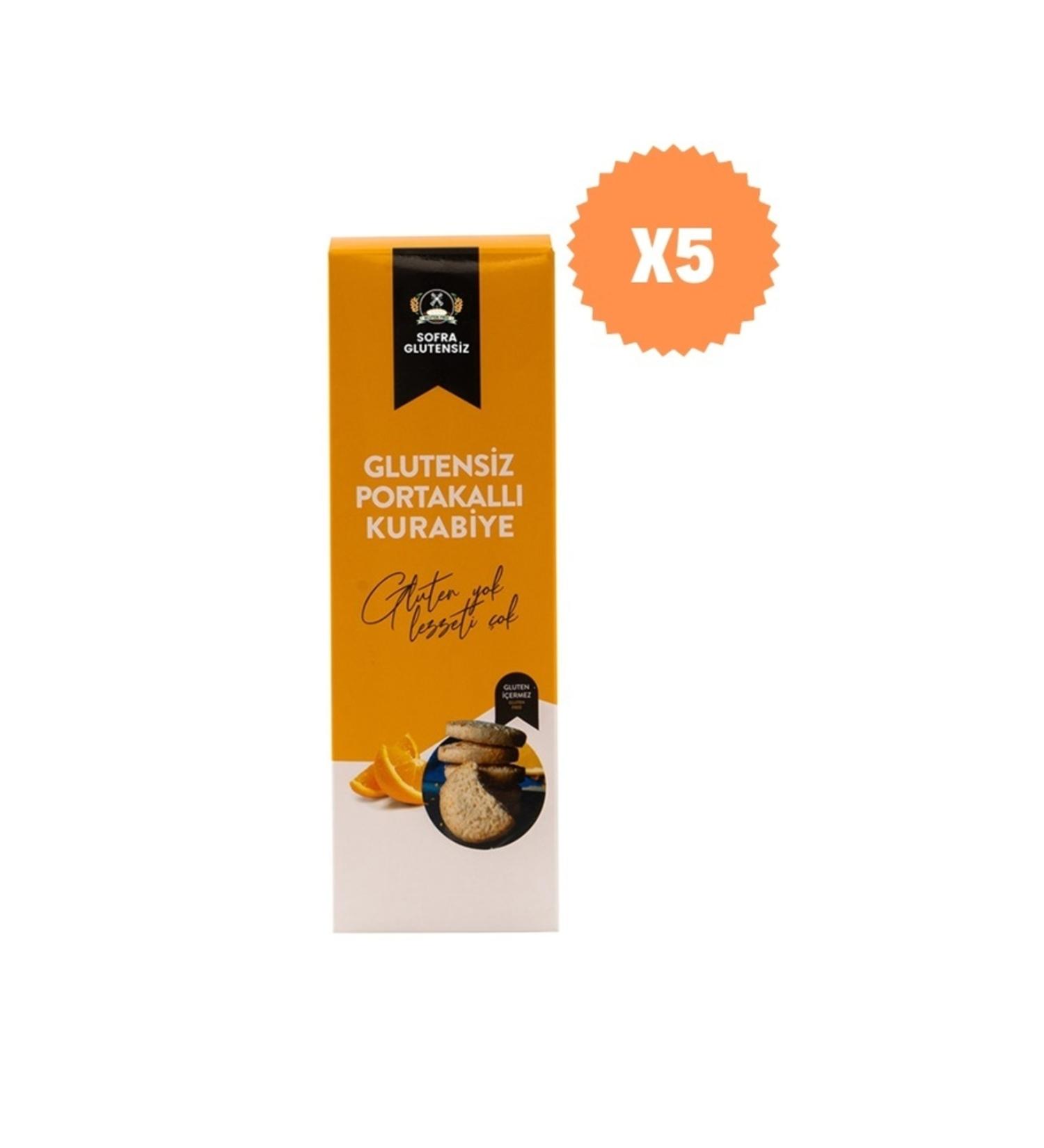 gluten free table Sofra Gluten Free Orange Cookies 85 Gr X 5 Pieces