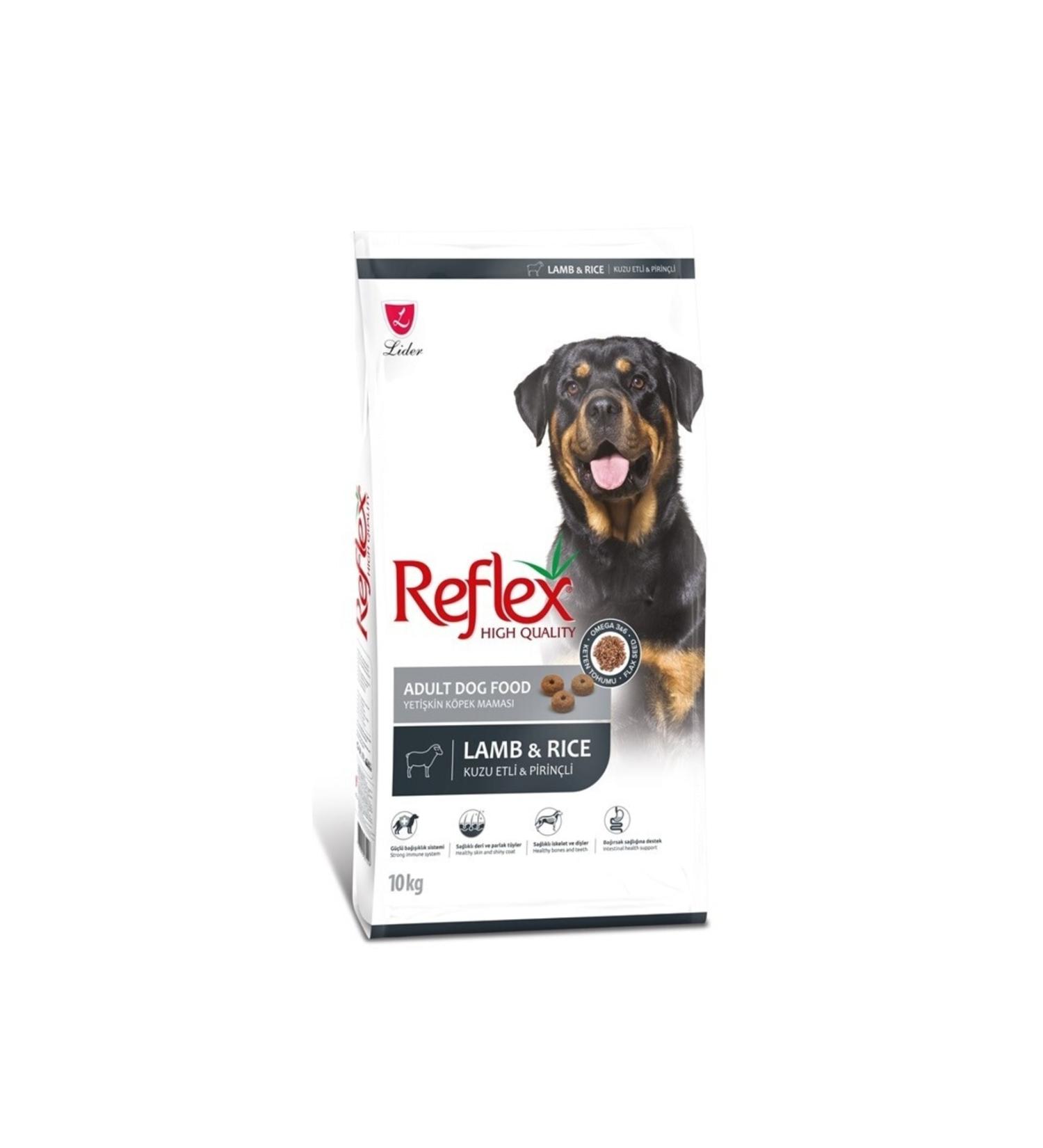 Reflex Lamb and Rice 10 Kg Adult Dog Food