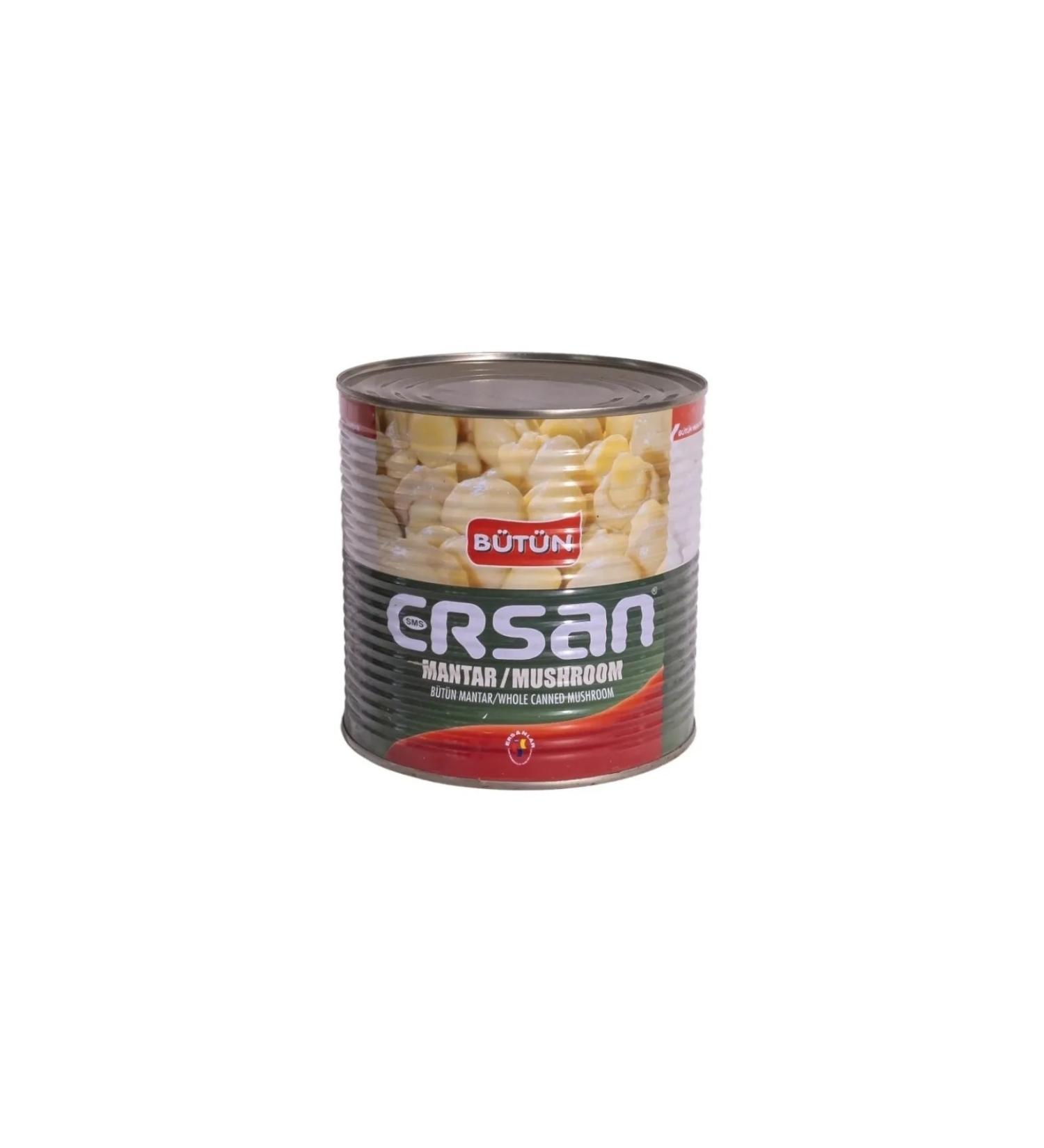 Ersan Whole Mushroom Canned 2640 gr X 6 Pieces
