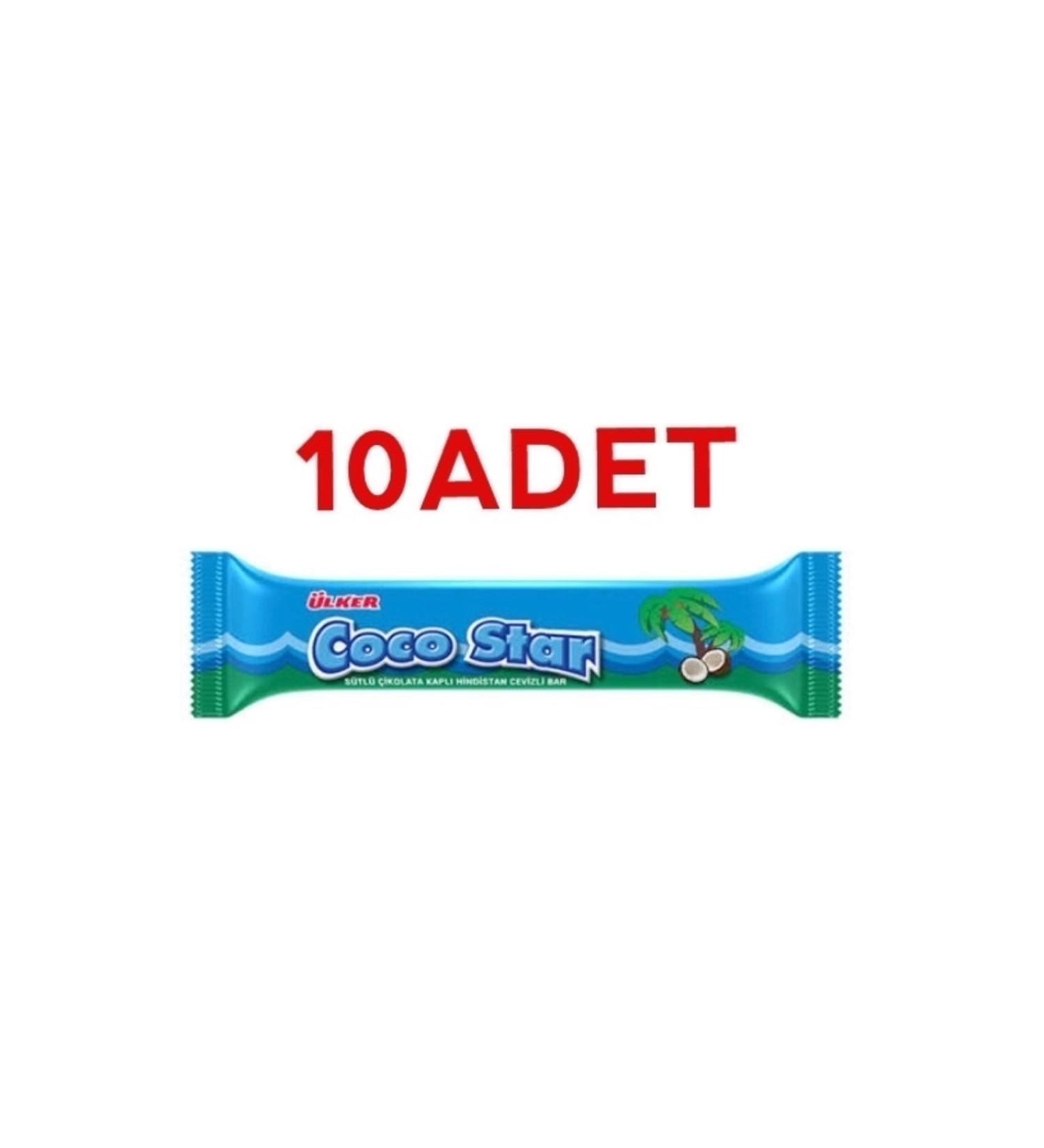 Ulker Cocostar 25g 10pcs