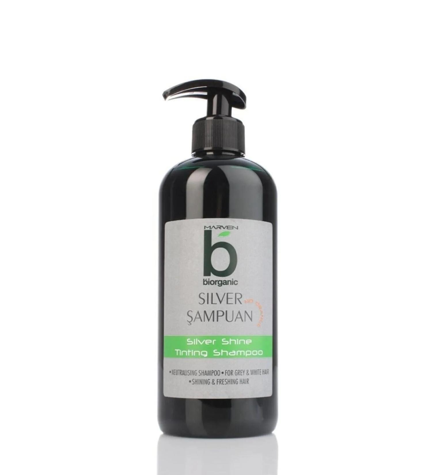 marven biorganic Biorganic Silver Purple Shampoo 500 Ml