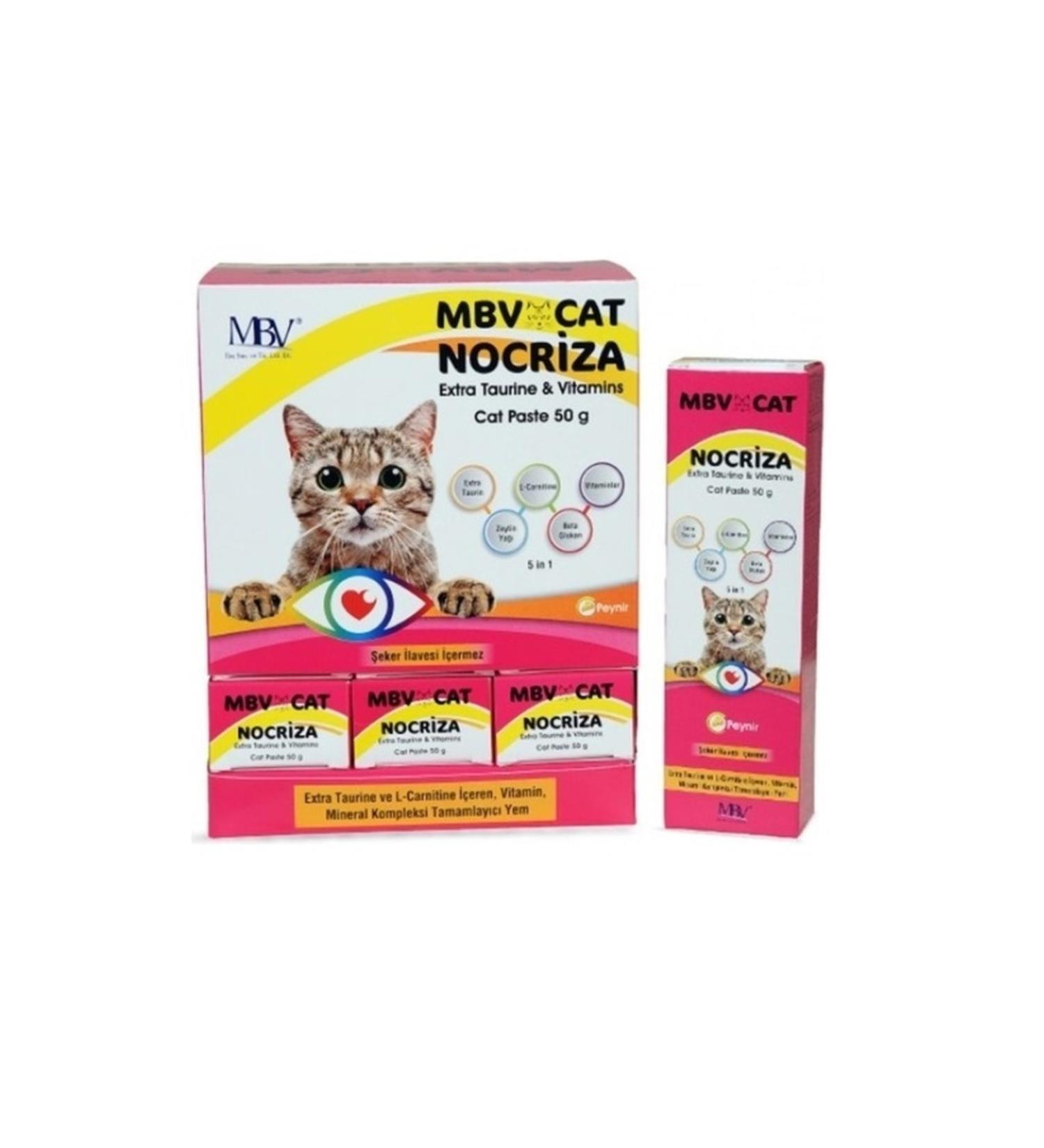 MBV Cat Nocriza Paste for Cat Eye and Heart Health 50 Gr
