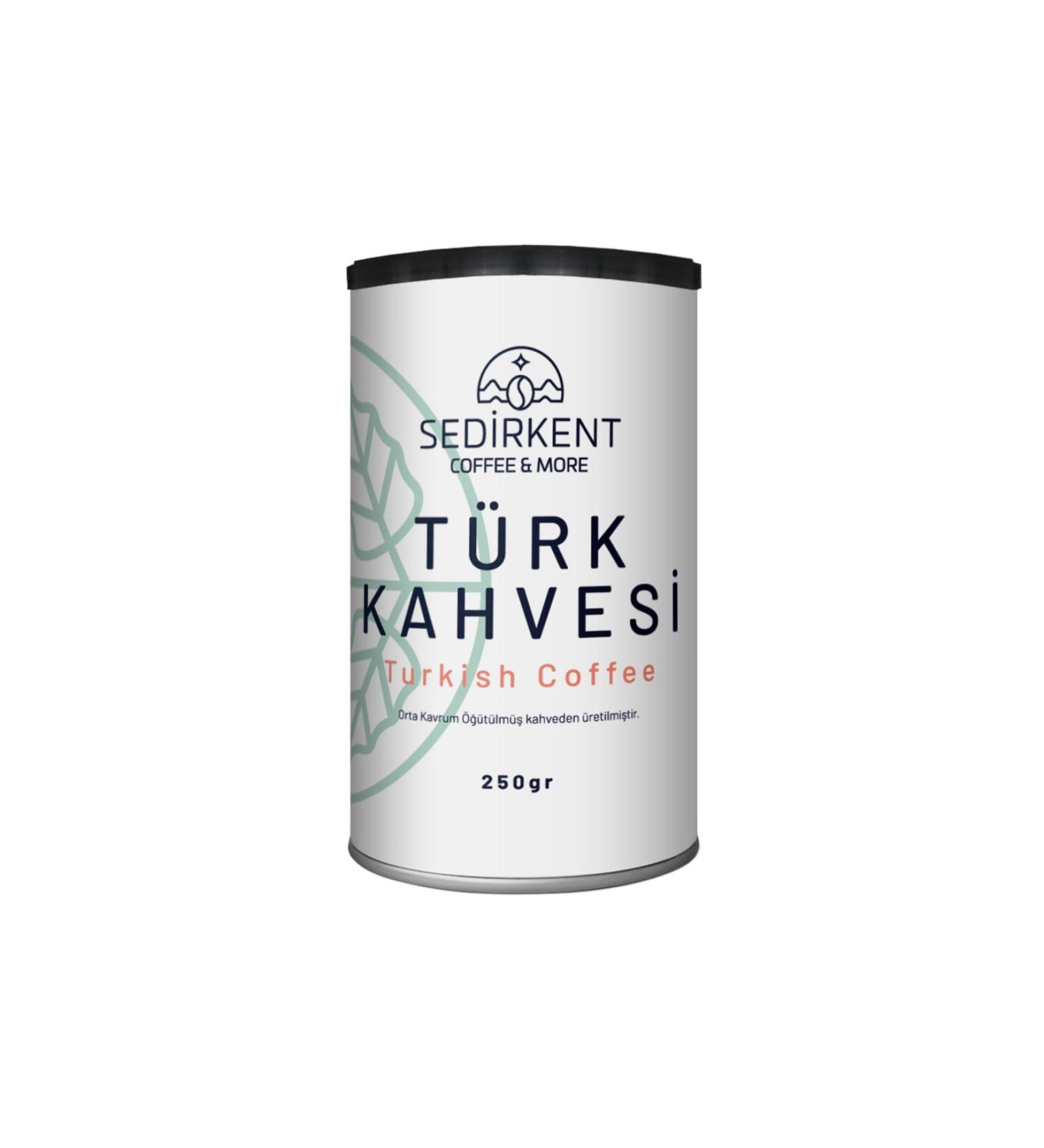 SED RKENT Turkish Coffee Metal Box (250gr)