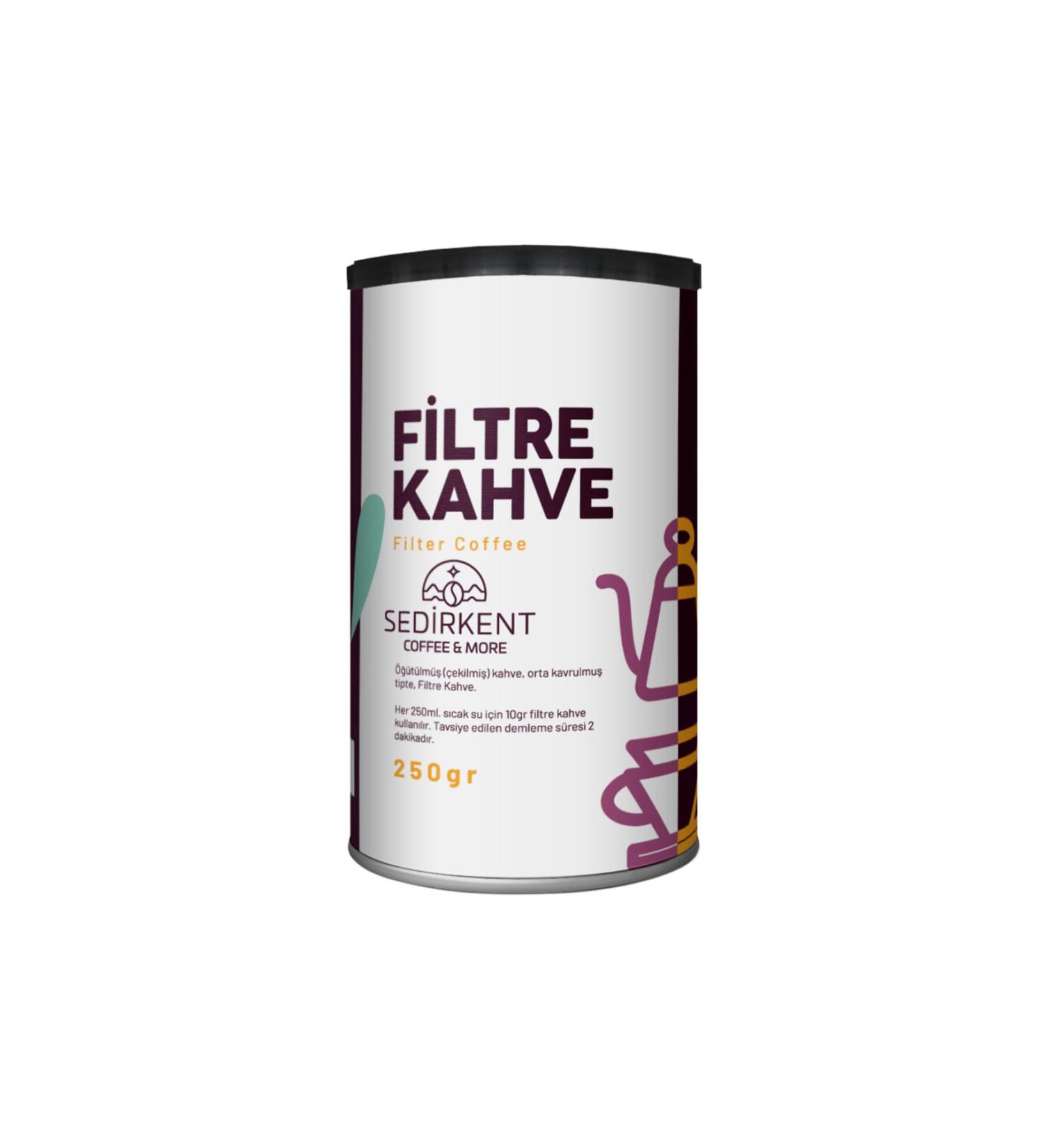 SED RKENT Filter Coffee Blend Metal Box (250gr)