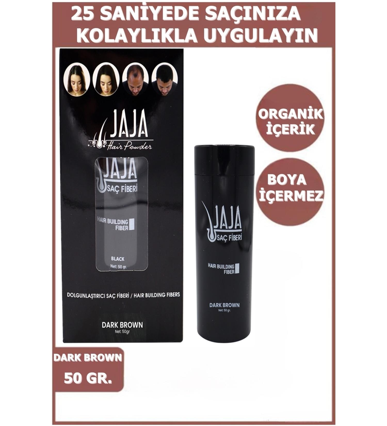 Jaja Hair Volumizer Topic Dark Brown 50 gr - Buy Online on GoSupps.com