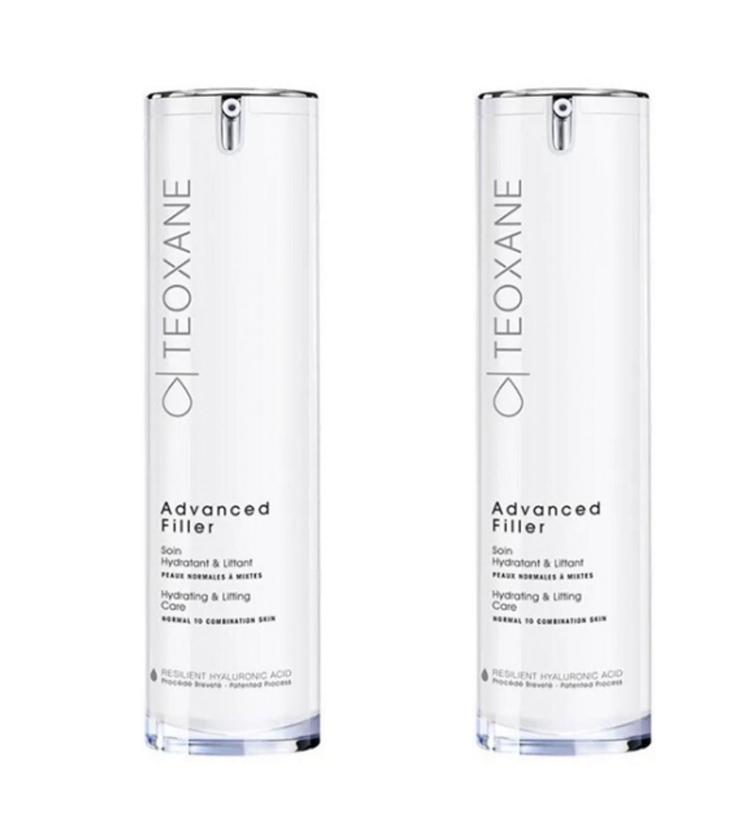 Teoxane Advanced Filler 50ml Normal and Combination Skin - Anti Aging Care Cream 2 Pieces