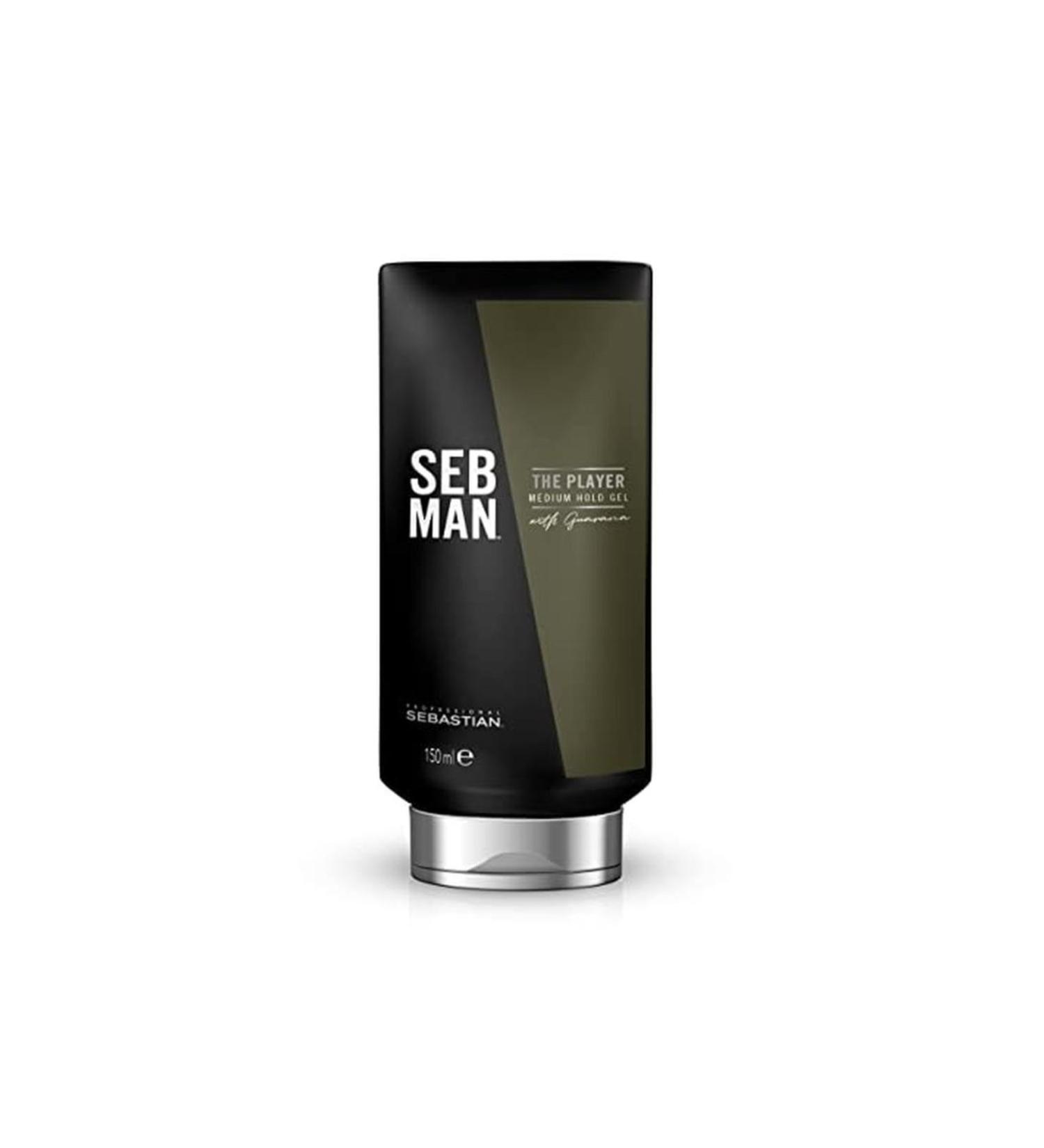 SEB MAN The Player Hair Styling Medium Hold Long-Lasting Gel 150ml 3614226734556.