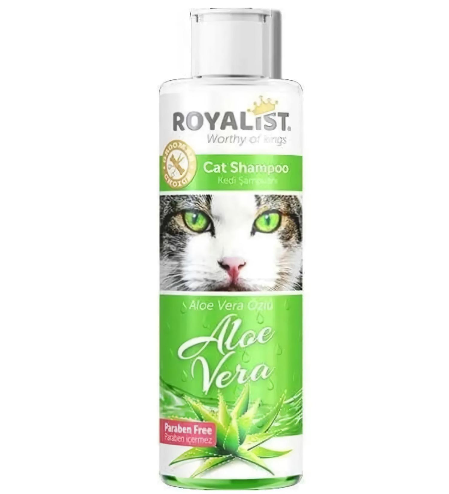 Royalist Cat Shampoo Paraben-Free Aloe Vera Extract Cat Shampoo 250 Ml