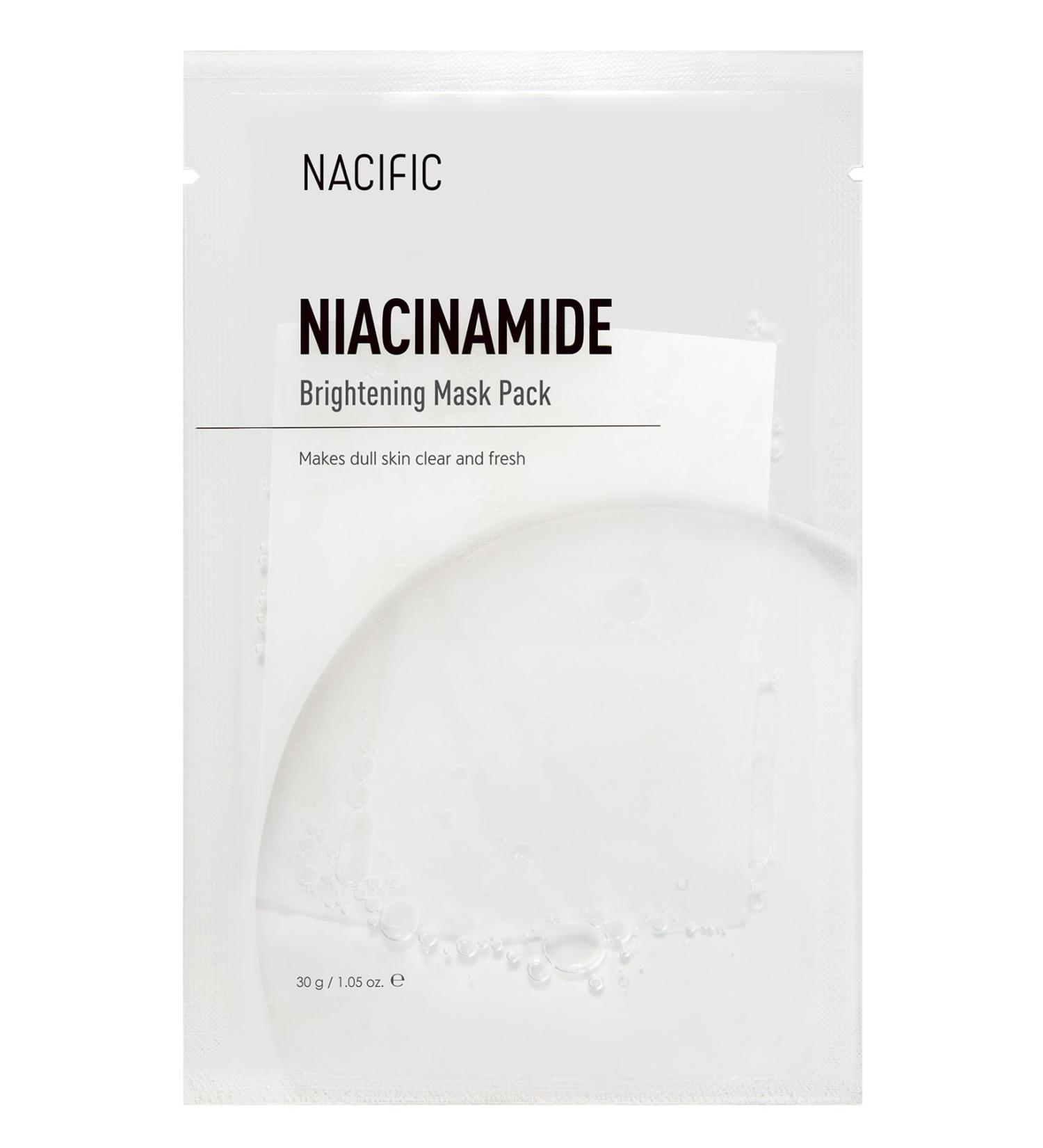 Nacific Niacinamide Brightening Mask - Brightening Whitening Skin Mask - Buy Online on GoSupps.com