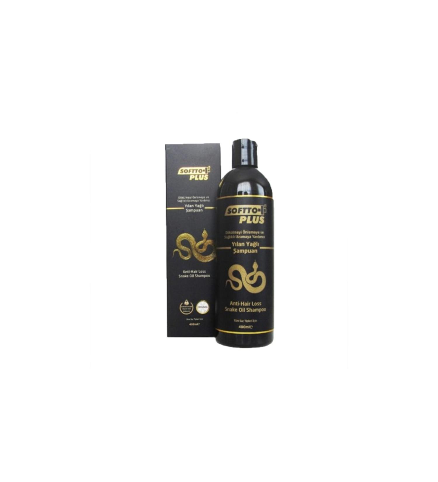 Softto Plus Snake Oil Shampoo That Helps Prevent Hair Loss and Healthy Growth