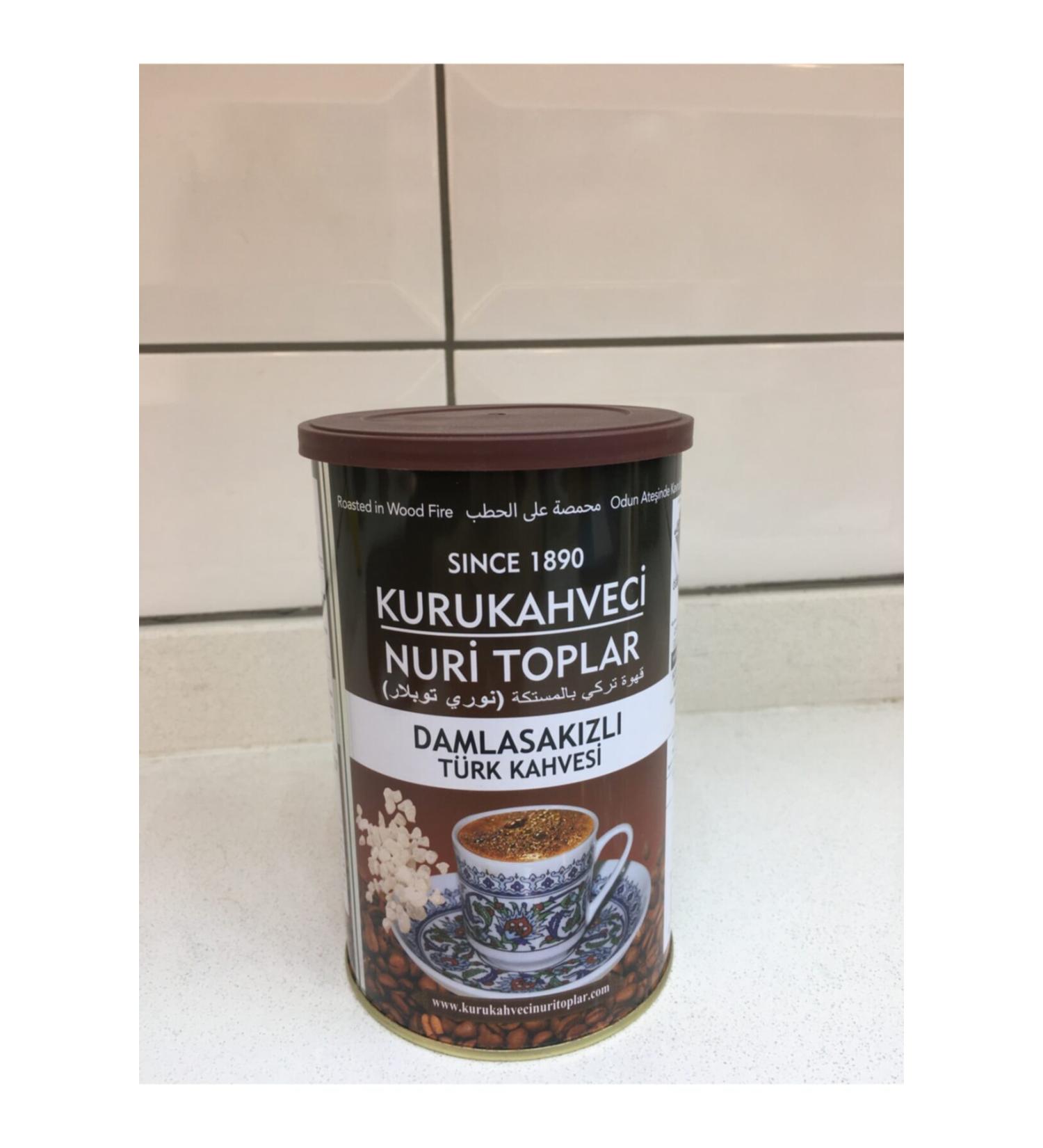 Kurukahveci Nuri Toplar Mastic Turkish Coffee 250 gr