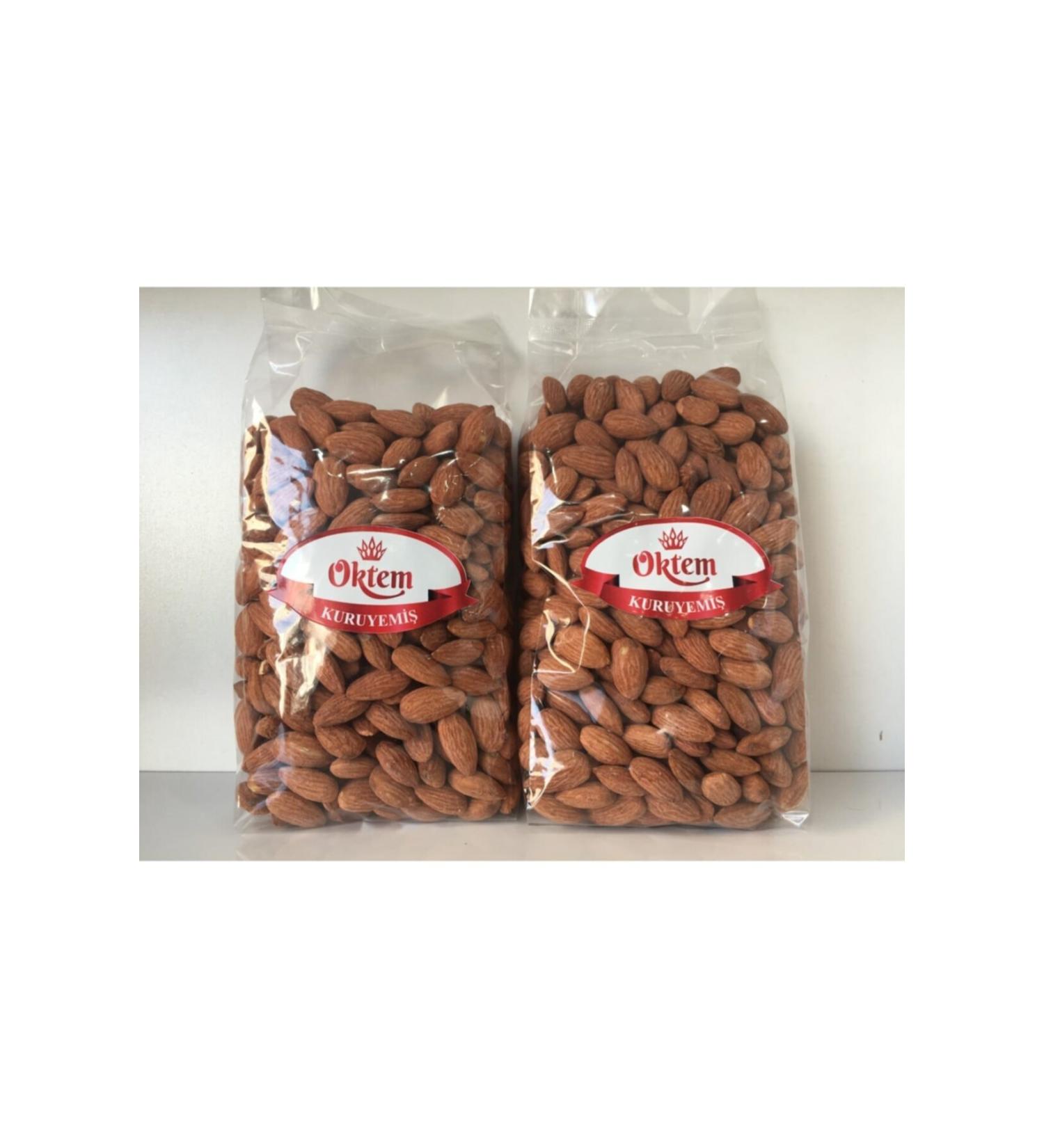 Oktem Almond Kernels 1 Kg Local Roasted
