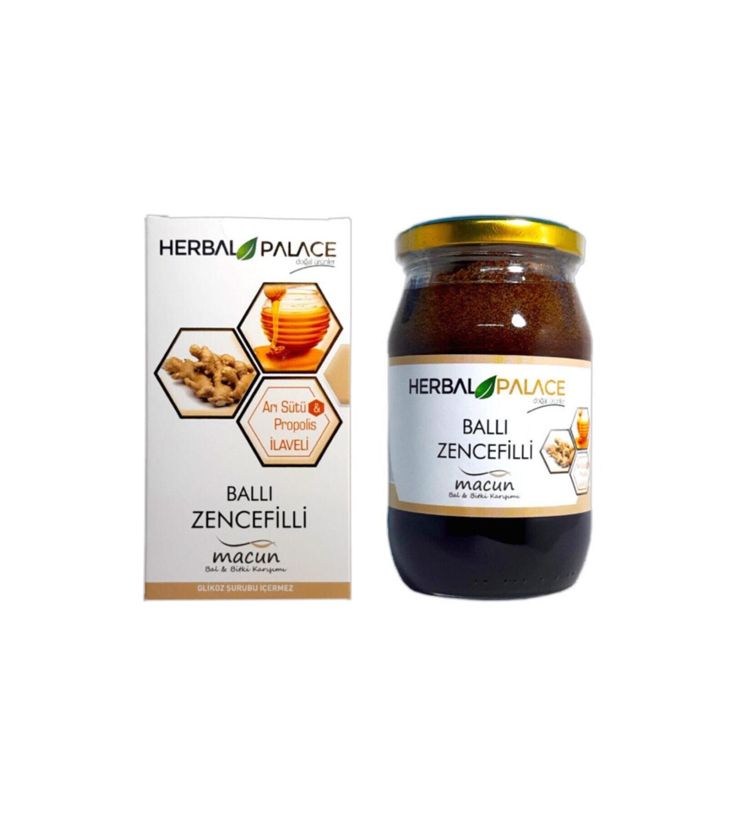 Herbal Palace Honey Ginger Herbal Paste Mix (with Royal Jelly) 430 g