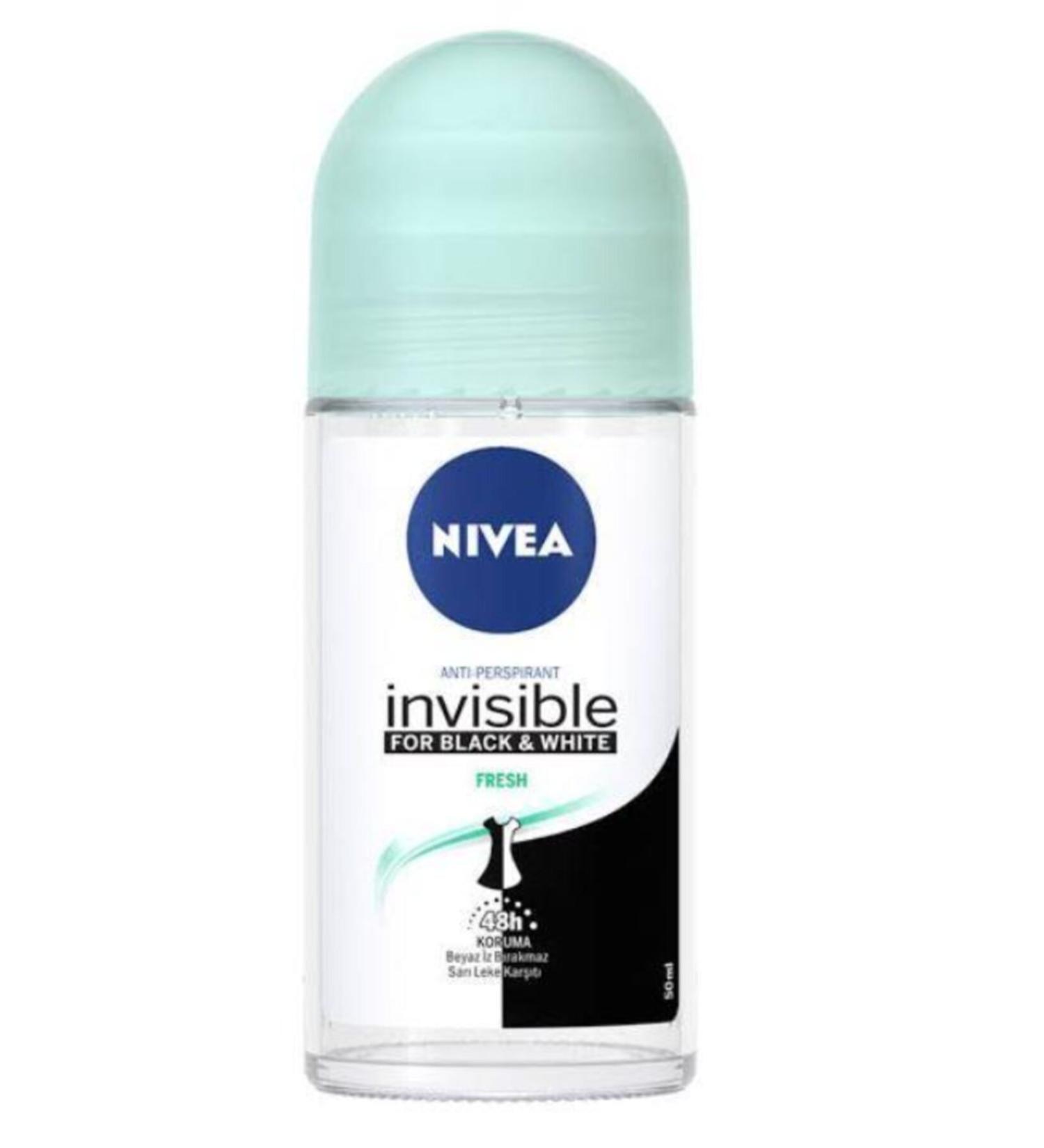 NIVEA N vea Roll On Black White Invisible Fresh 50 ml