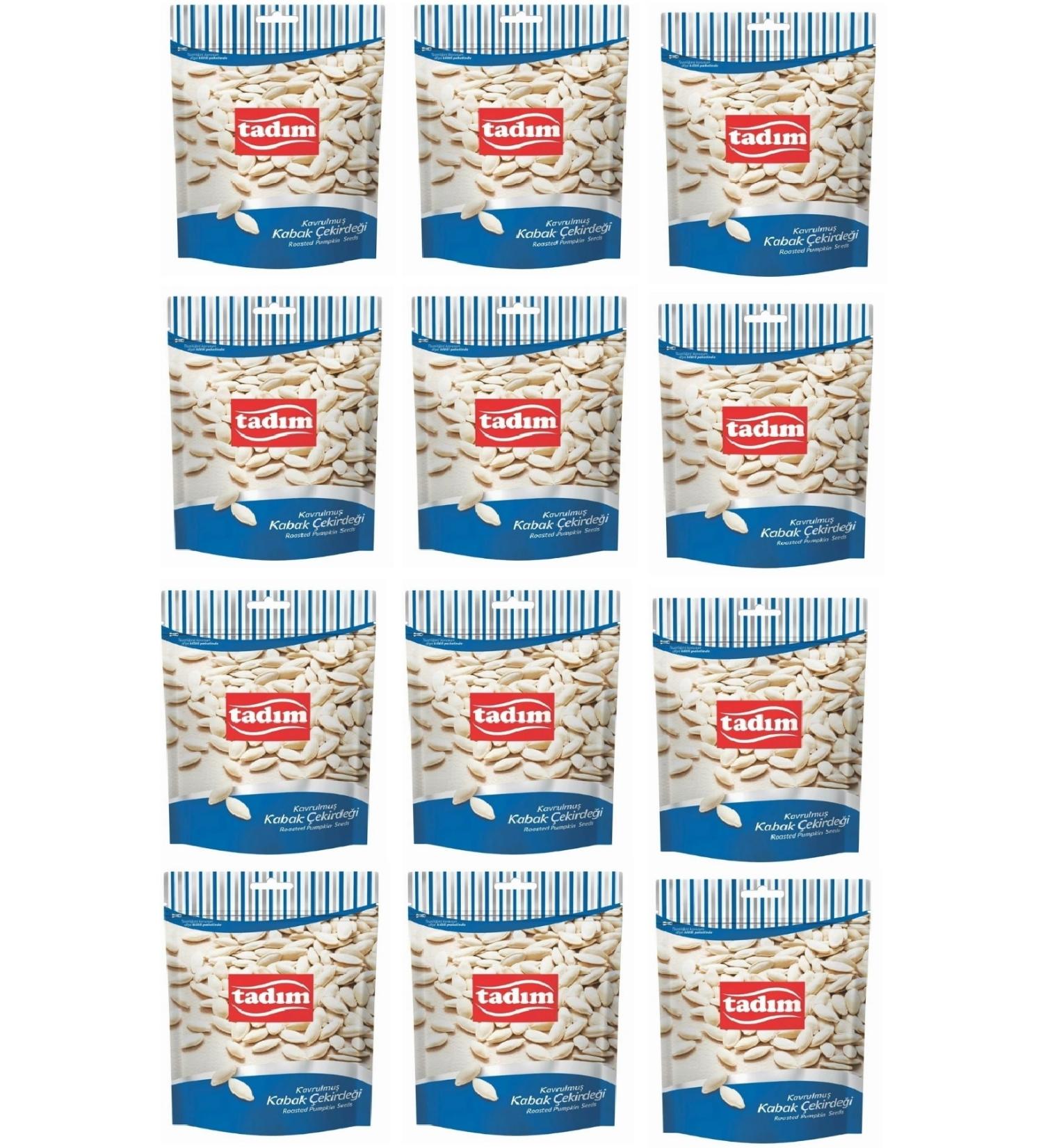 Tad m Unsalted Pumpkin Seeds 80 Gr X 12 Pieces