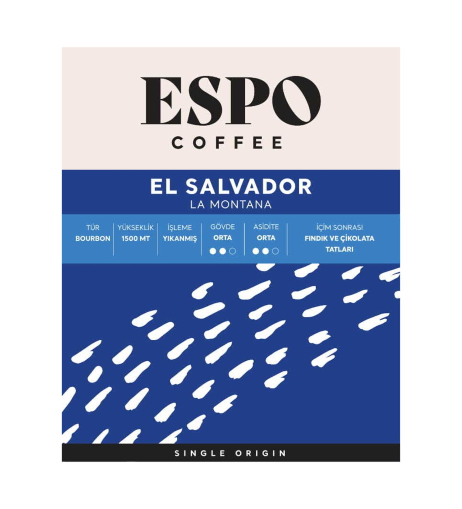 ESPO COFFEE El Salvador Beans 250 Gr