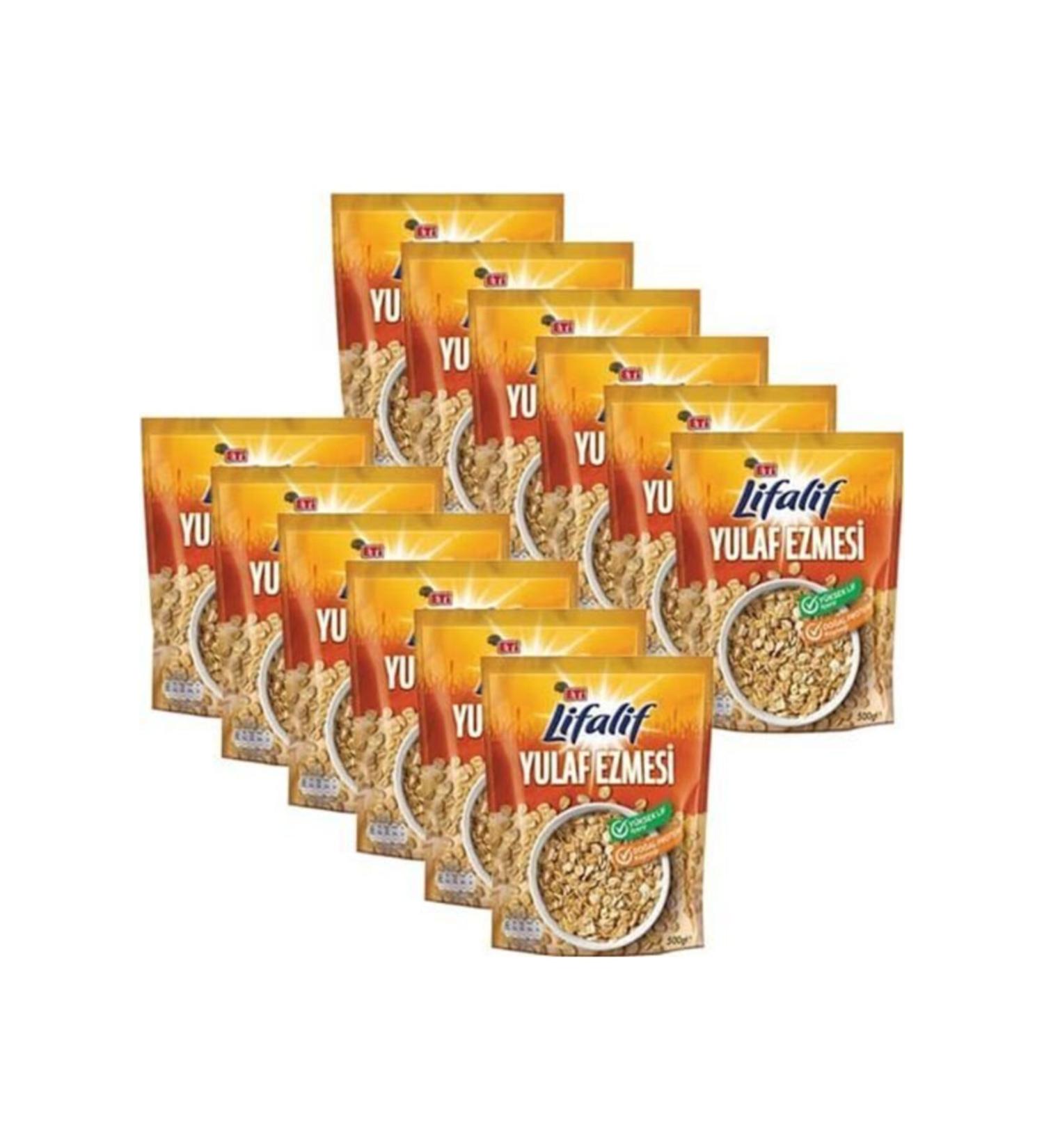 Eti Lifalif Oatmeal 500 gr X 12 Pieces