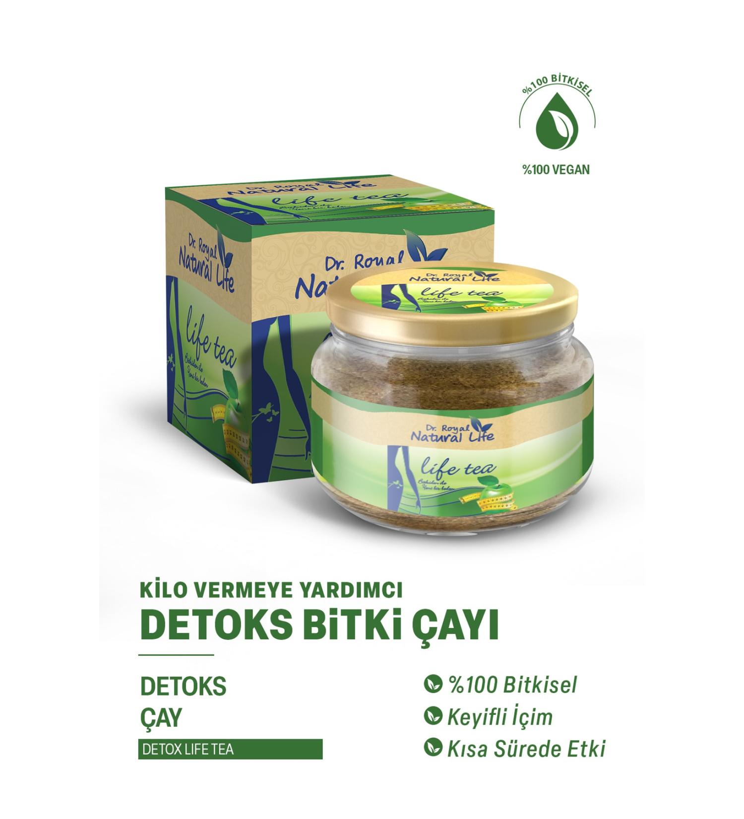Dr.Royal Natural Life Detox Herbal Tea 1 Month Fit Detox Life Tea Original Package