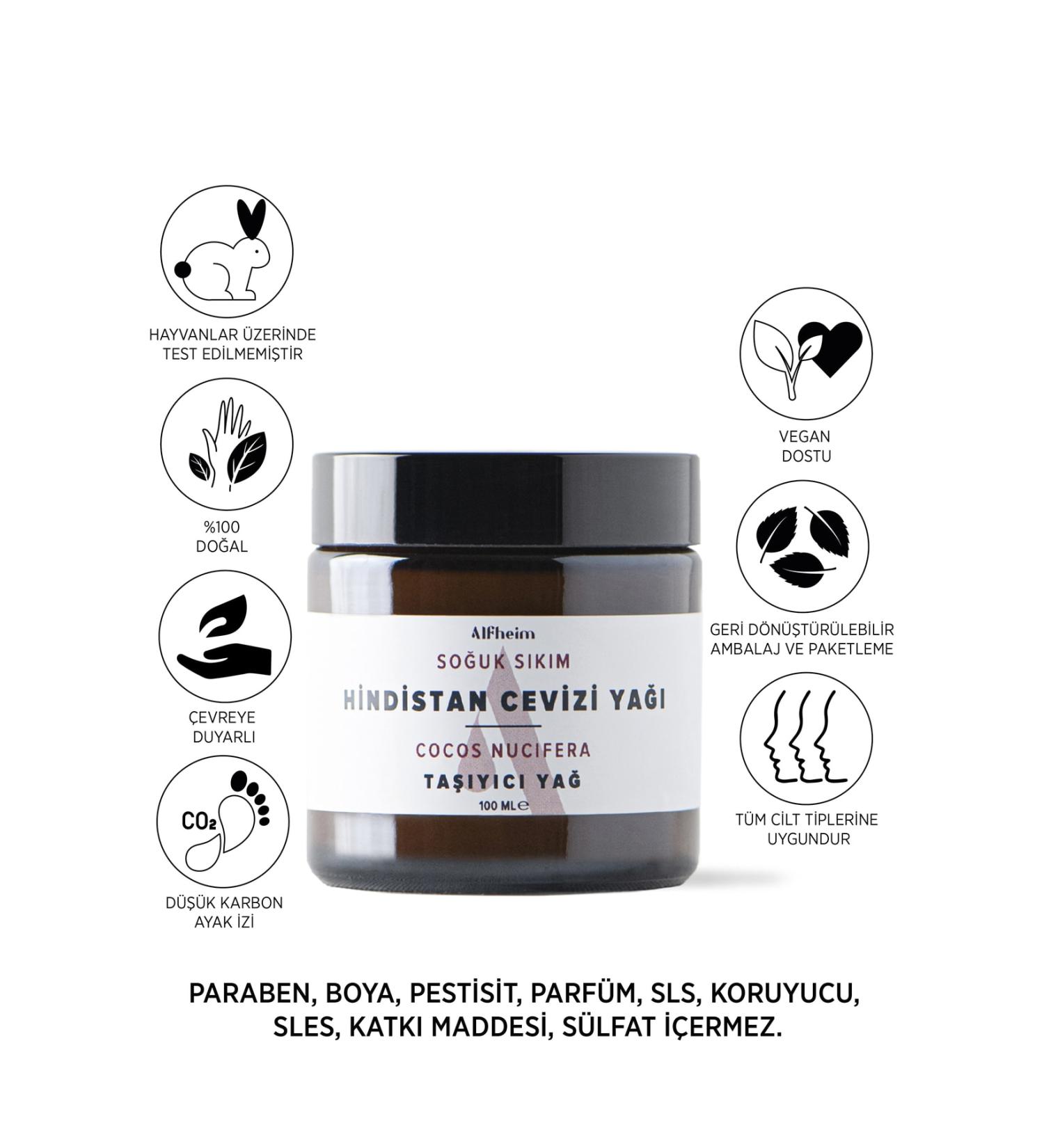 Alfheim Coconut Oil/ Aromatherapy/ Carrier Oil - Buy Online on GoSupps.com