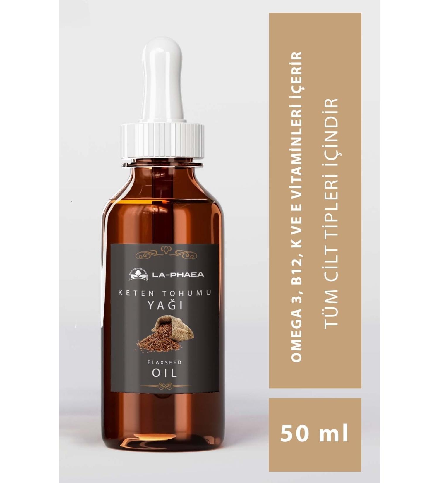 LA PHAEA Linseed Oil 50 ml - Source of Omega-3 and for Skin Health