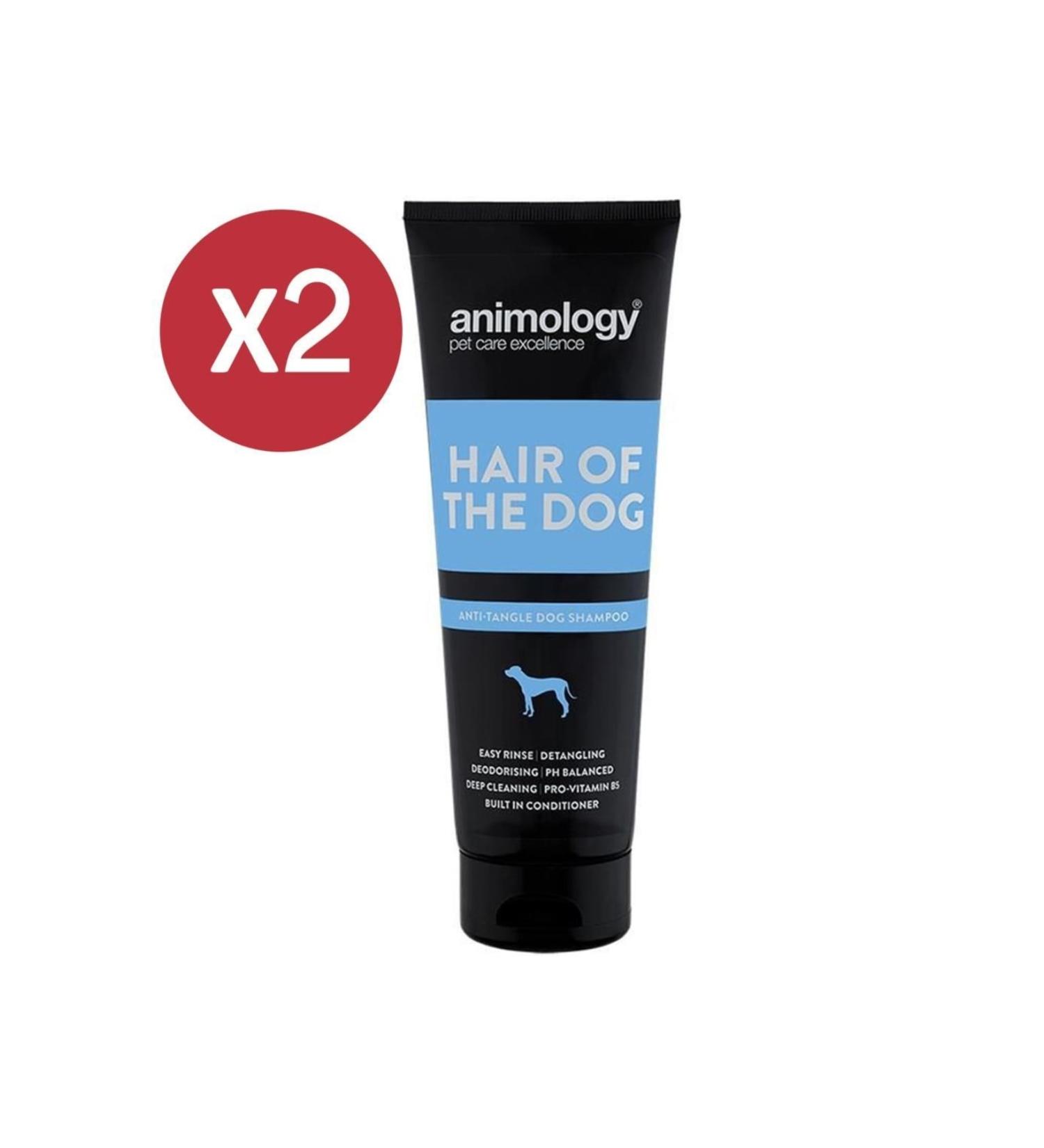 Animology Hair Of The Dog Long Haired Dog Shampoo 2x250 Ml