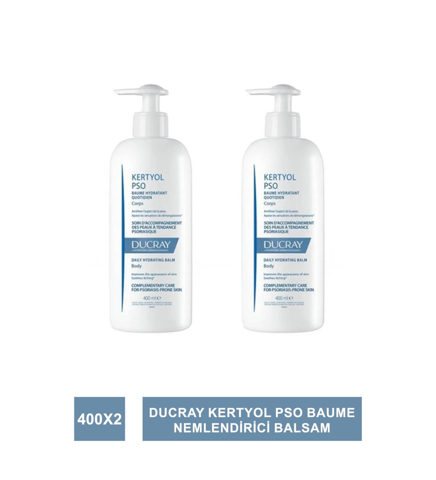 Ducray Kertyol Pso Baume Moisturizing Balm 400x2 Ml