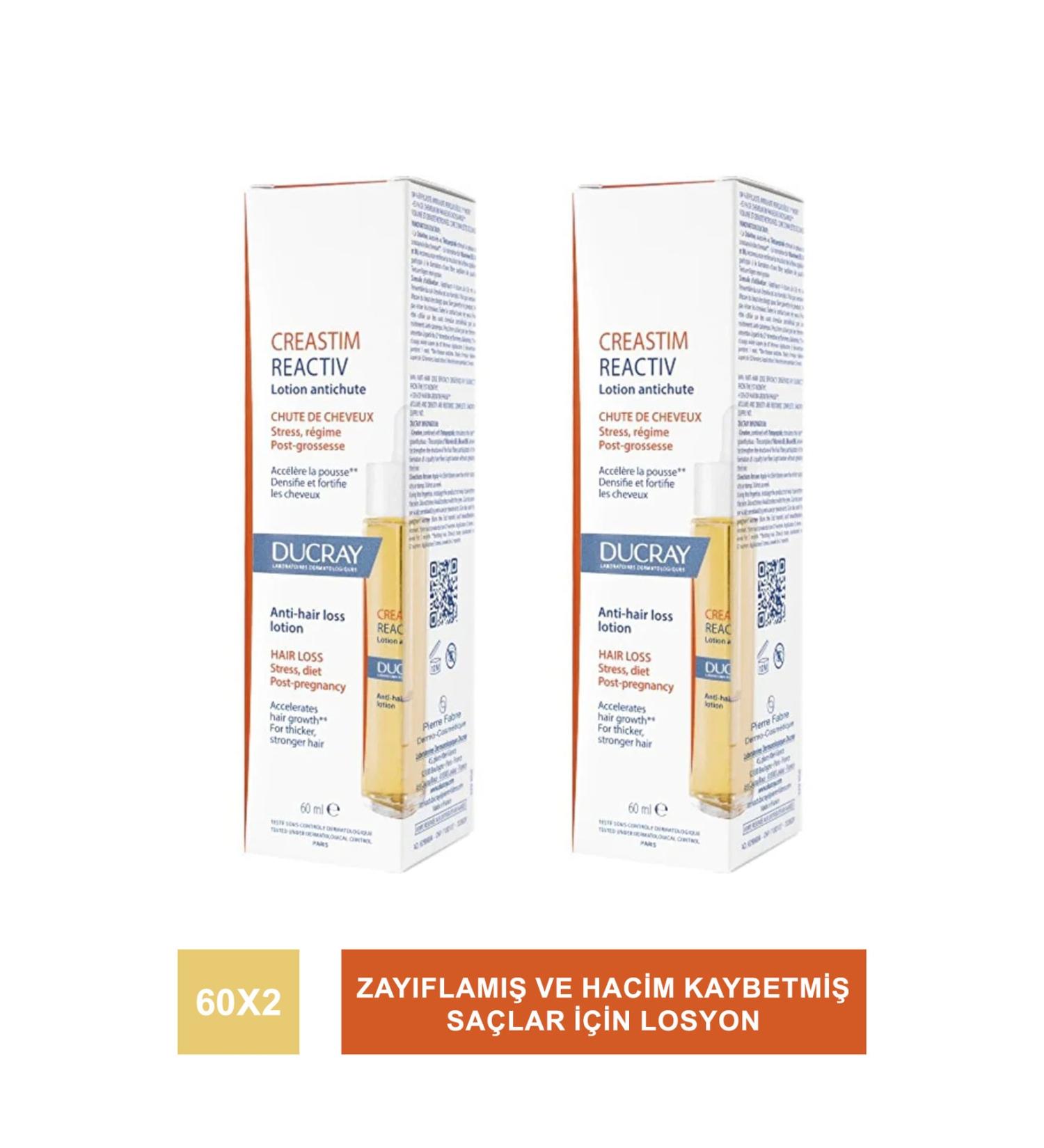 Ducray Creastim Reactiv Lotion 60x2 Ml