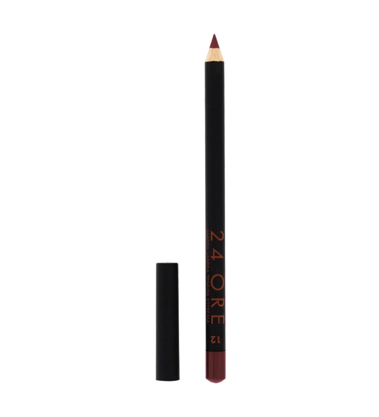 Deborah 24ore Defining Long-Lasting Lip Pencil No: 12 Plum