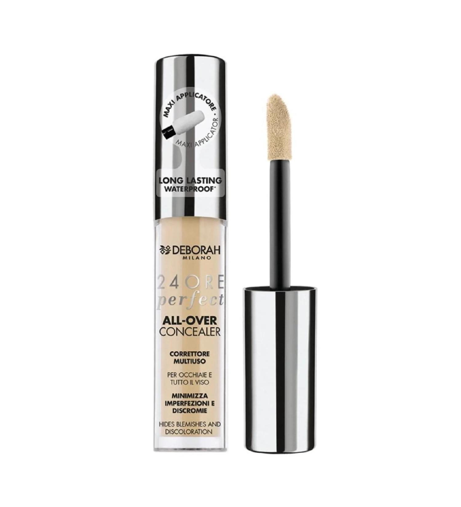 Deborah 24ore All Over Waterproof Hyaluronic Sweatproof Concealer 2.1 Light