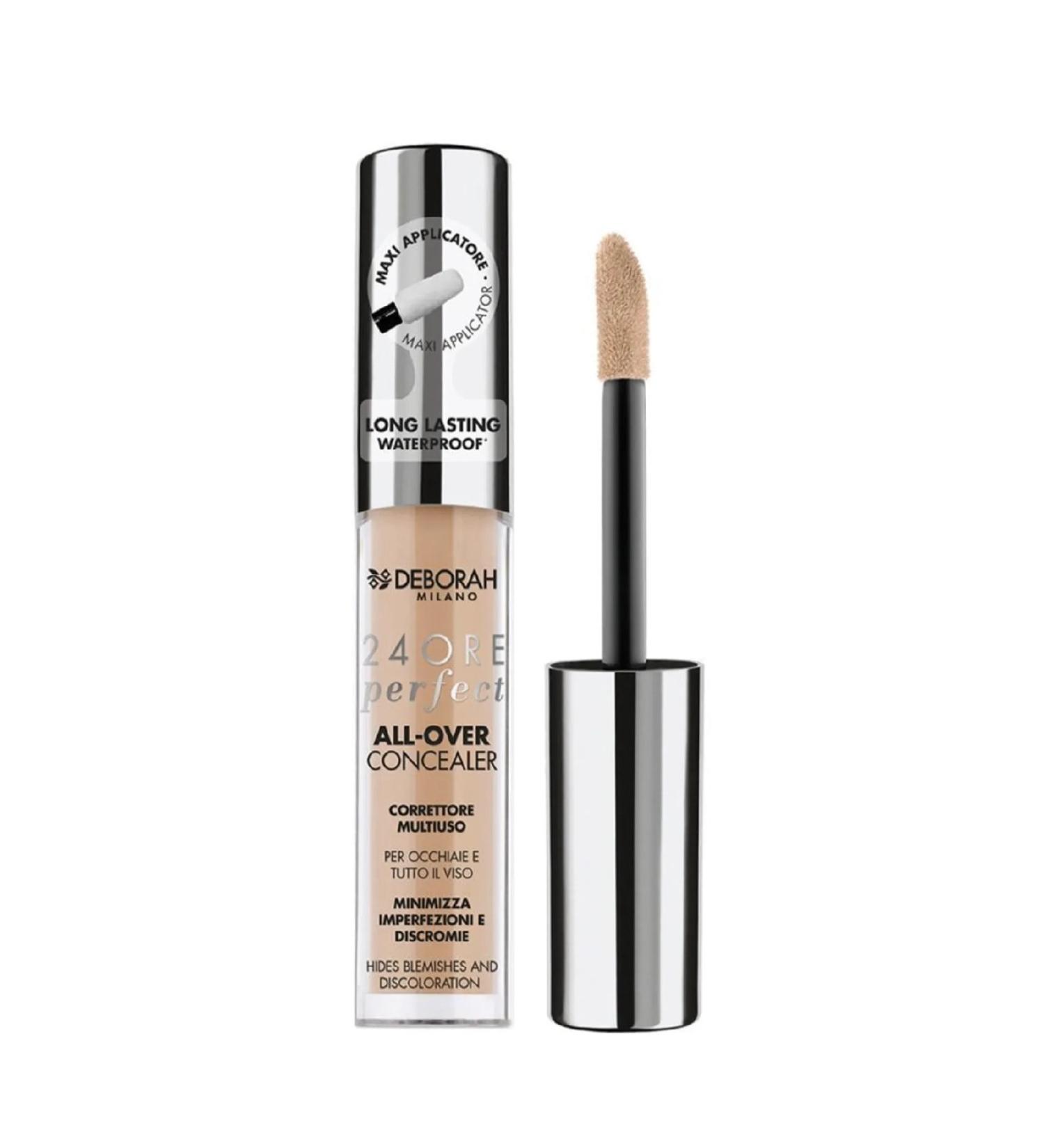 Deborah 24ore All Over Waterproof Moisturizing Waterproof Concealer 02 Beige