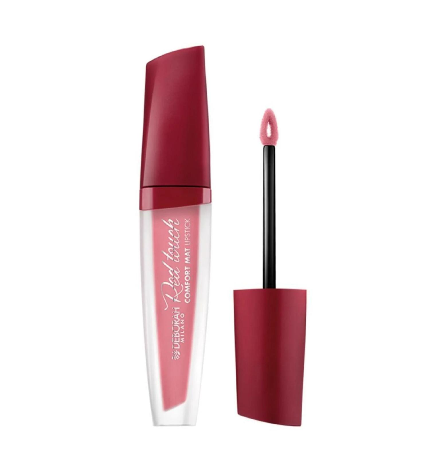 Deborah Red Touch Nourishing Long-Lasting Liquid Matte Lipstick No: 01 Nude Beige