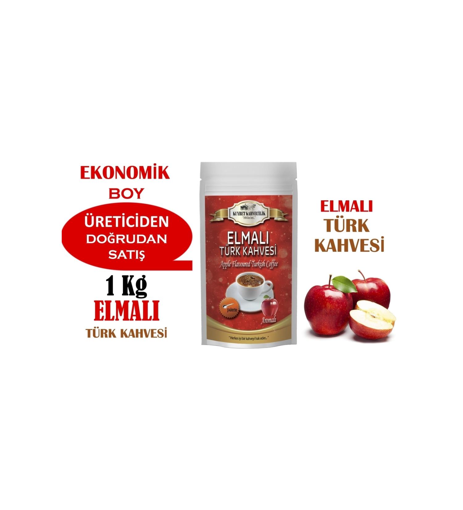 KUYBET 1 Kg Apple Turkish Coffee Economic Size