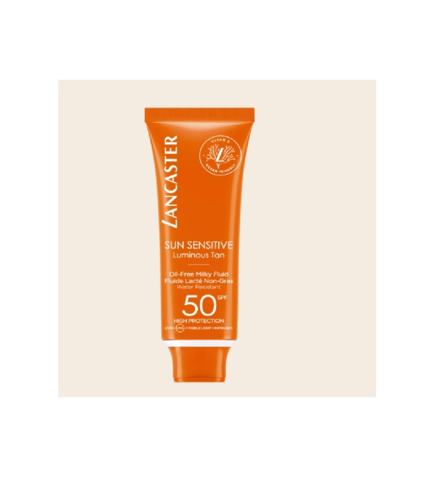 Lancaster SPF 50 Vegan Face Sunscreen for Sensitive Skin - 50 Ml - Buy Online on GoSupps.com
