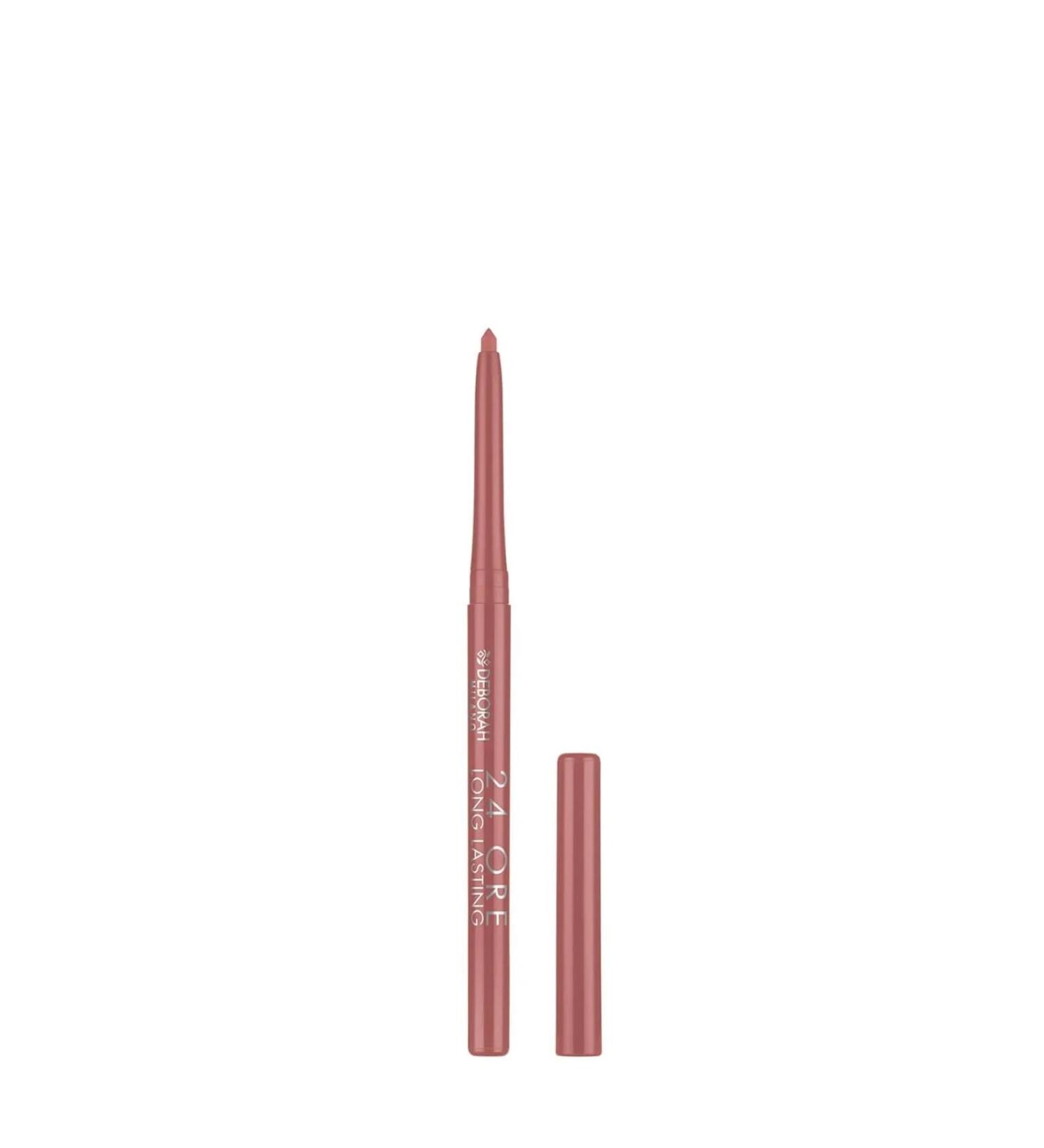 Deborah 24ore Long Lasting Automatic Long Lasting Lip Pencil No: 8